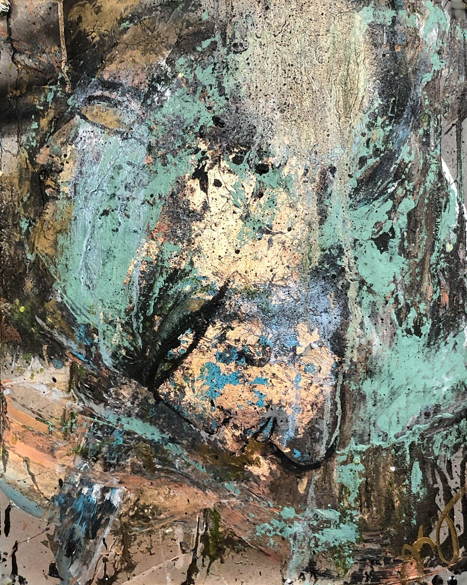 essen 39, Mixed Media on Paper - Mixed Media Art by Jason Lincoln Jeffers