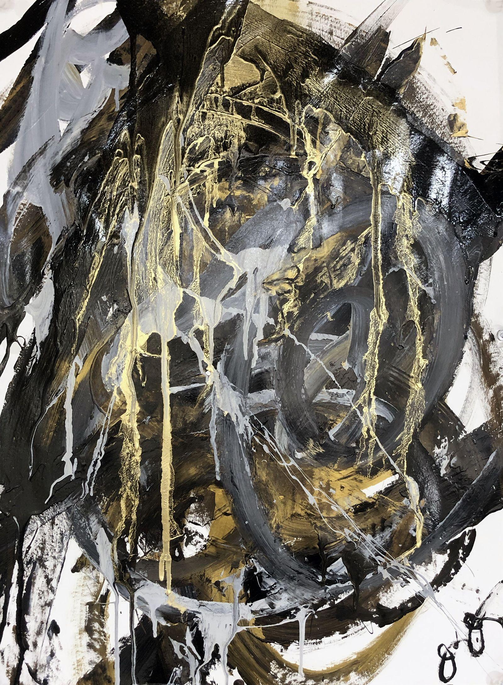 essen 42, Mixed Media on Paper - Mixed Media Art by Jason Lincoln Jeffers