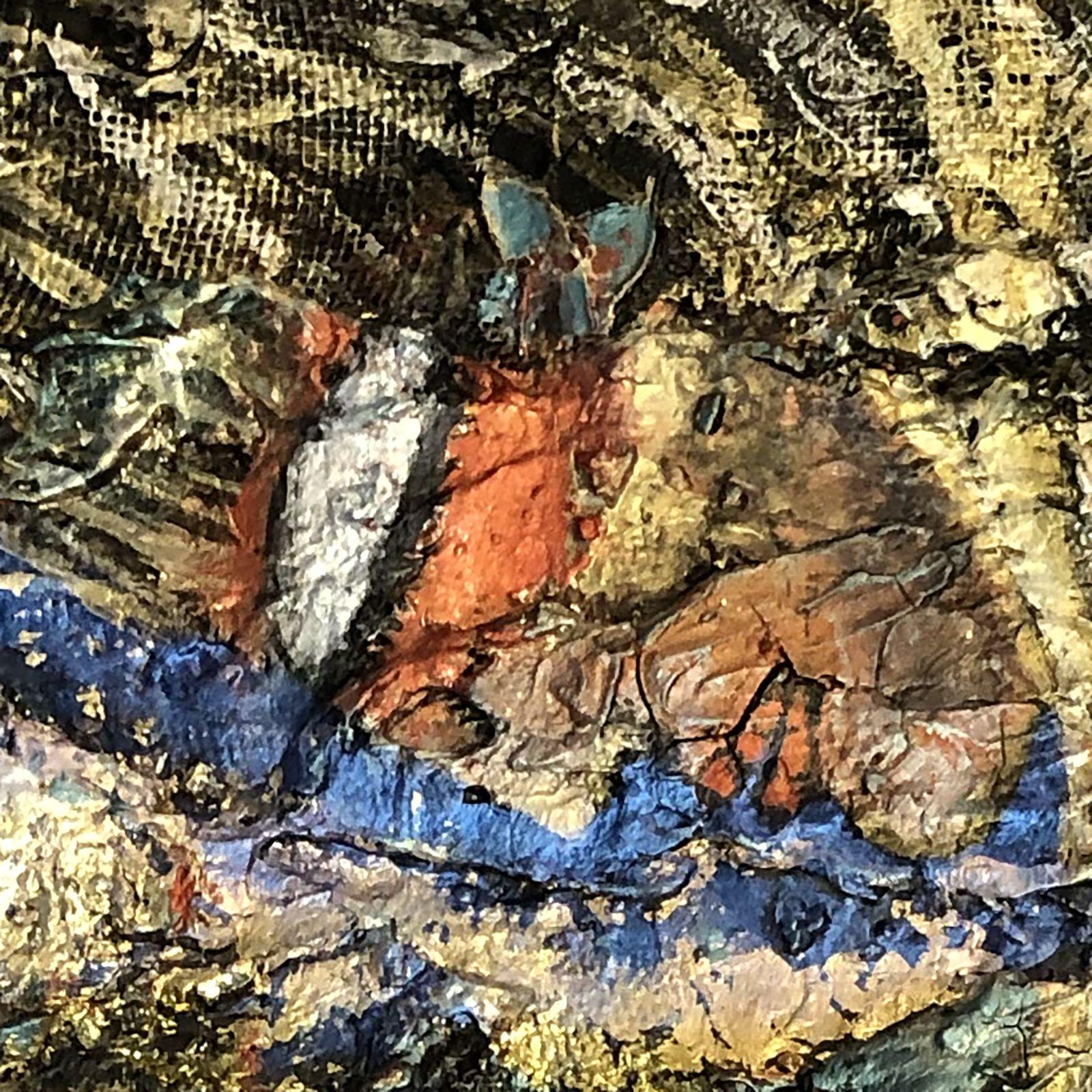 essen 46, Mixed Media on Canvas - Abstract Expressionist Mixed Media Art by Jason Lincoln Jeffers