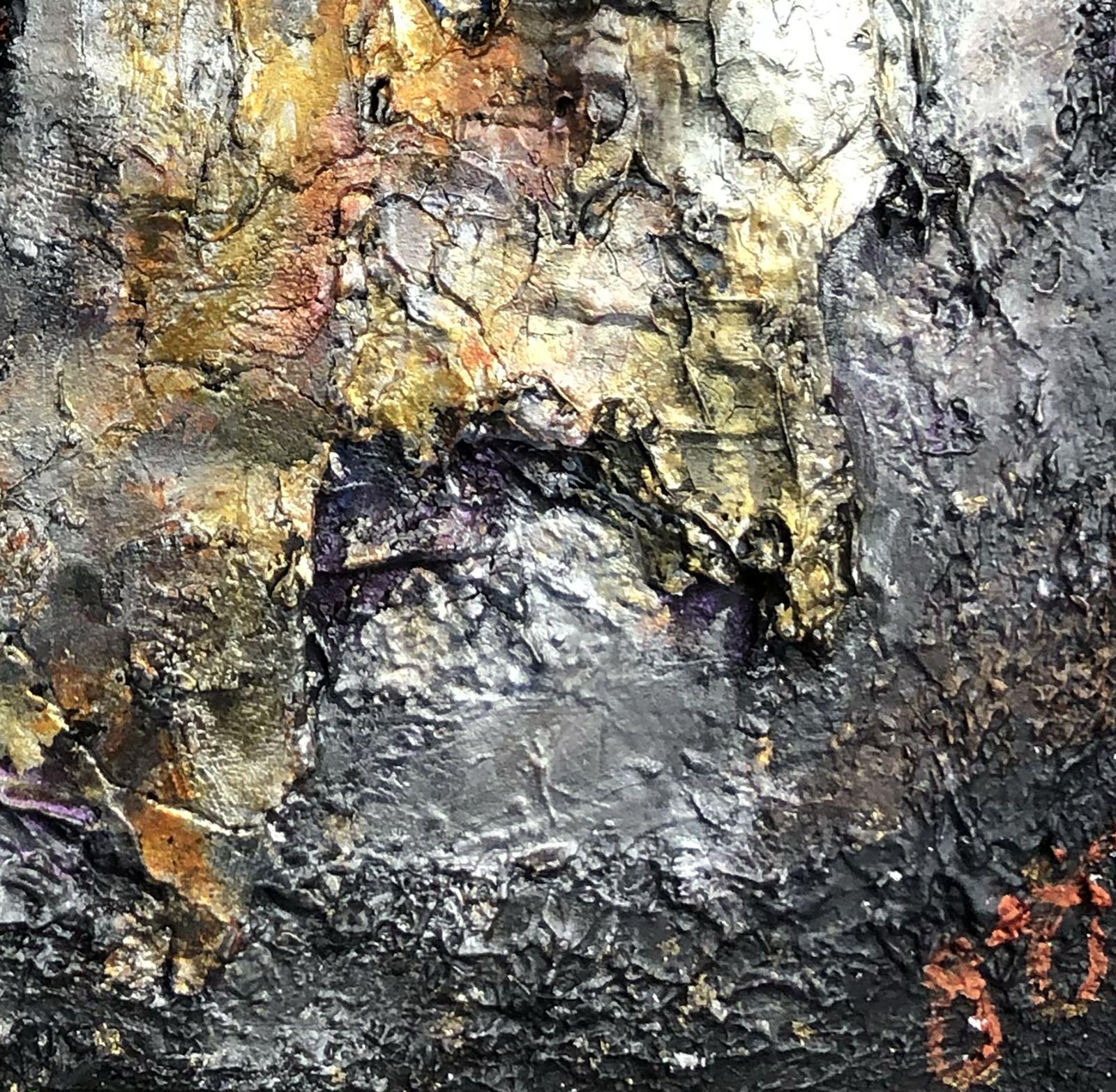 essen 47, Mixed Media on Canvas For Sale 1