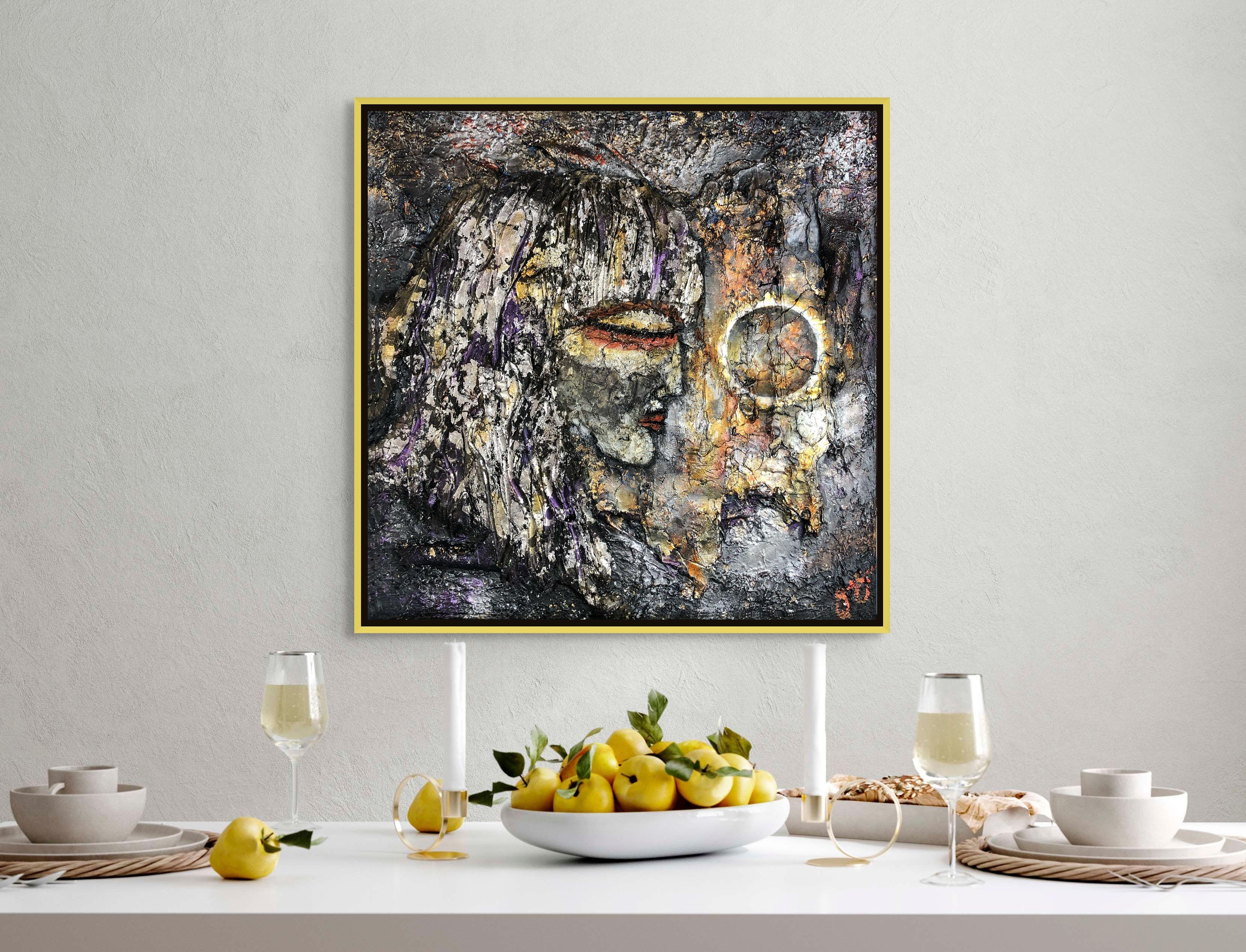 essen 47, Mixed Media on Canvas For Sale 2