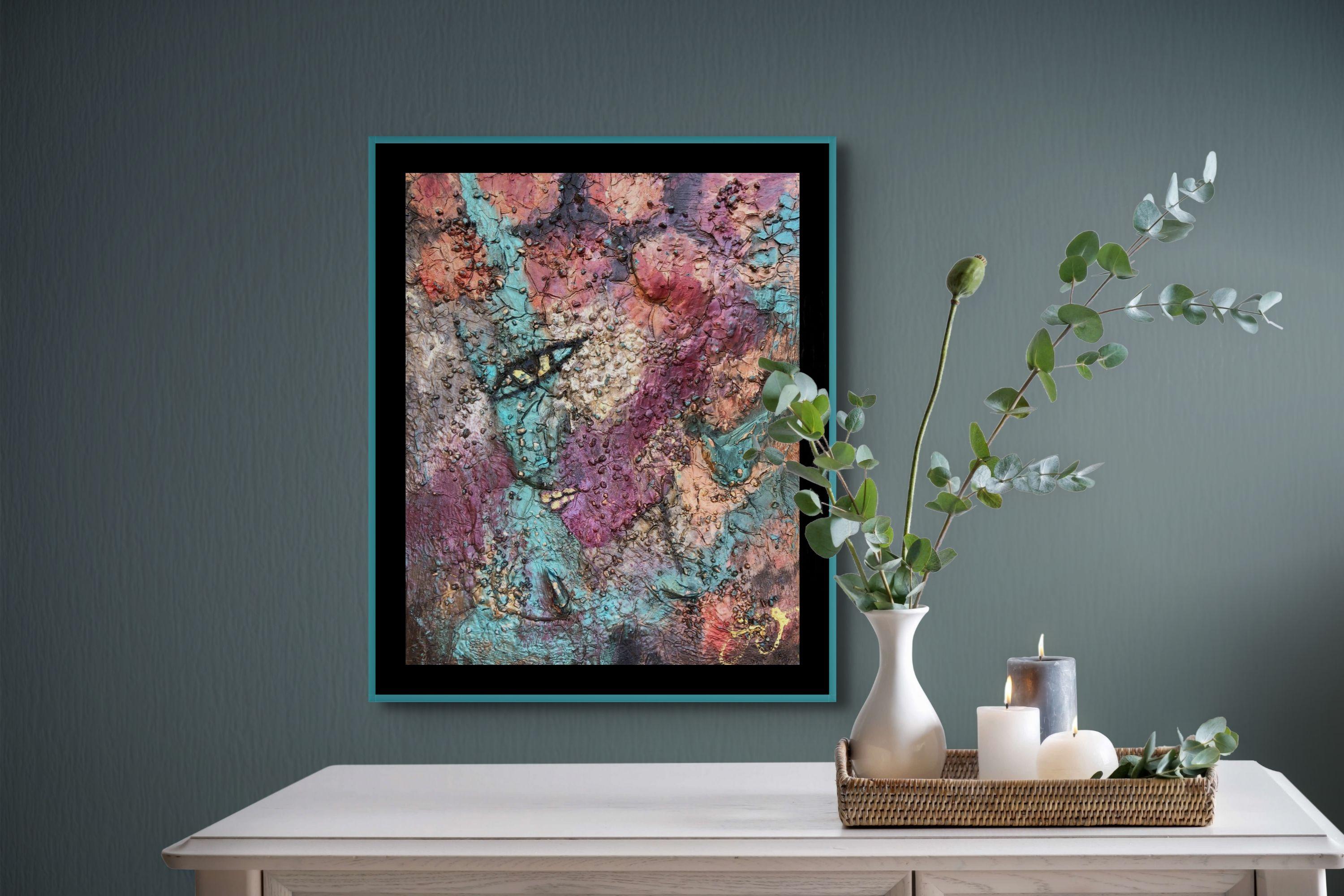 essen 5, Mixed Media on Canvas - Abstract Expressionist Mixed Media Art by Jason Lincoln Jeffers