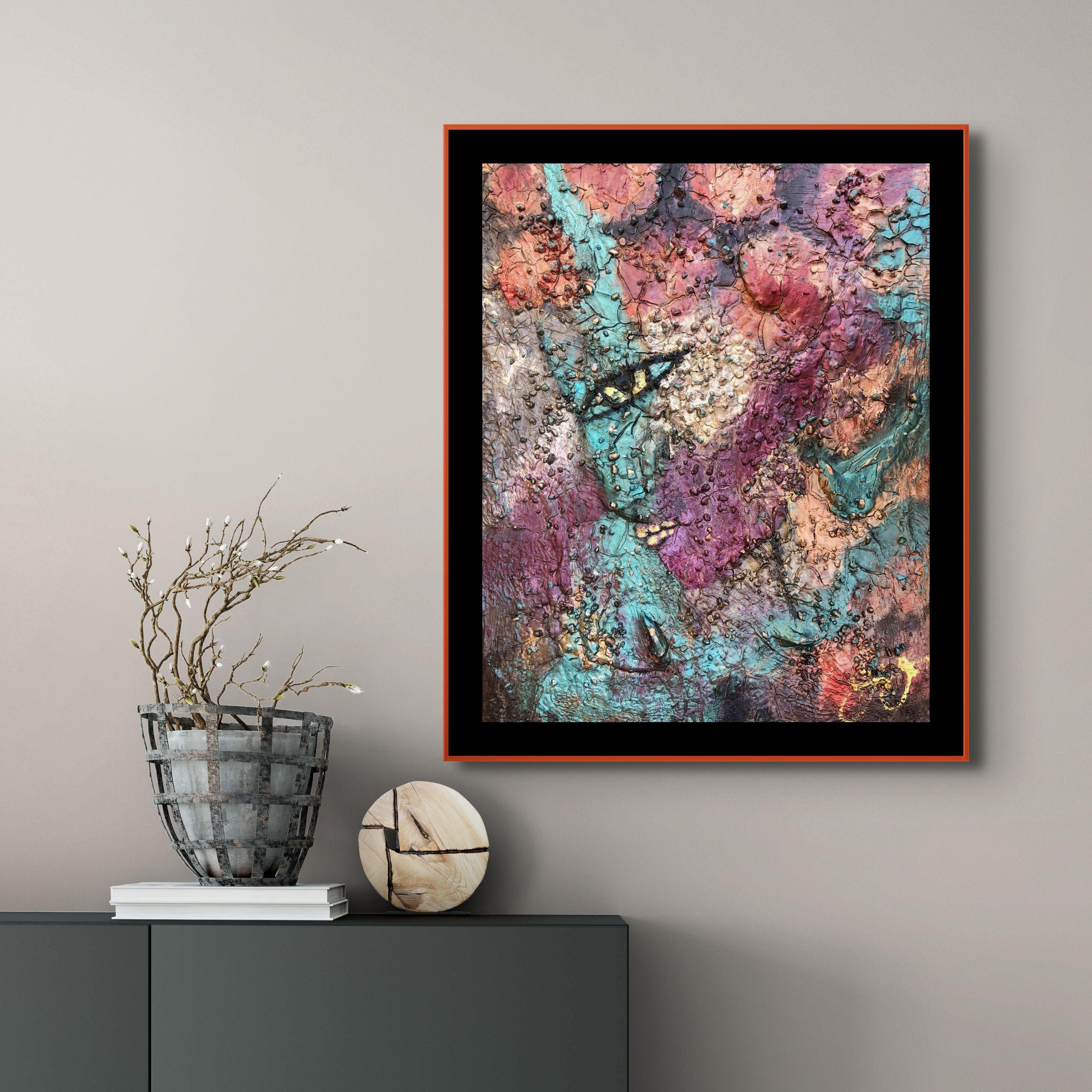 essen 5, Mixed Media on Canvas For Sale 1