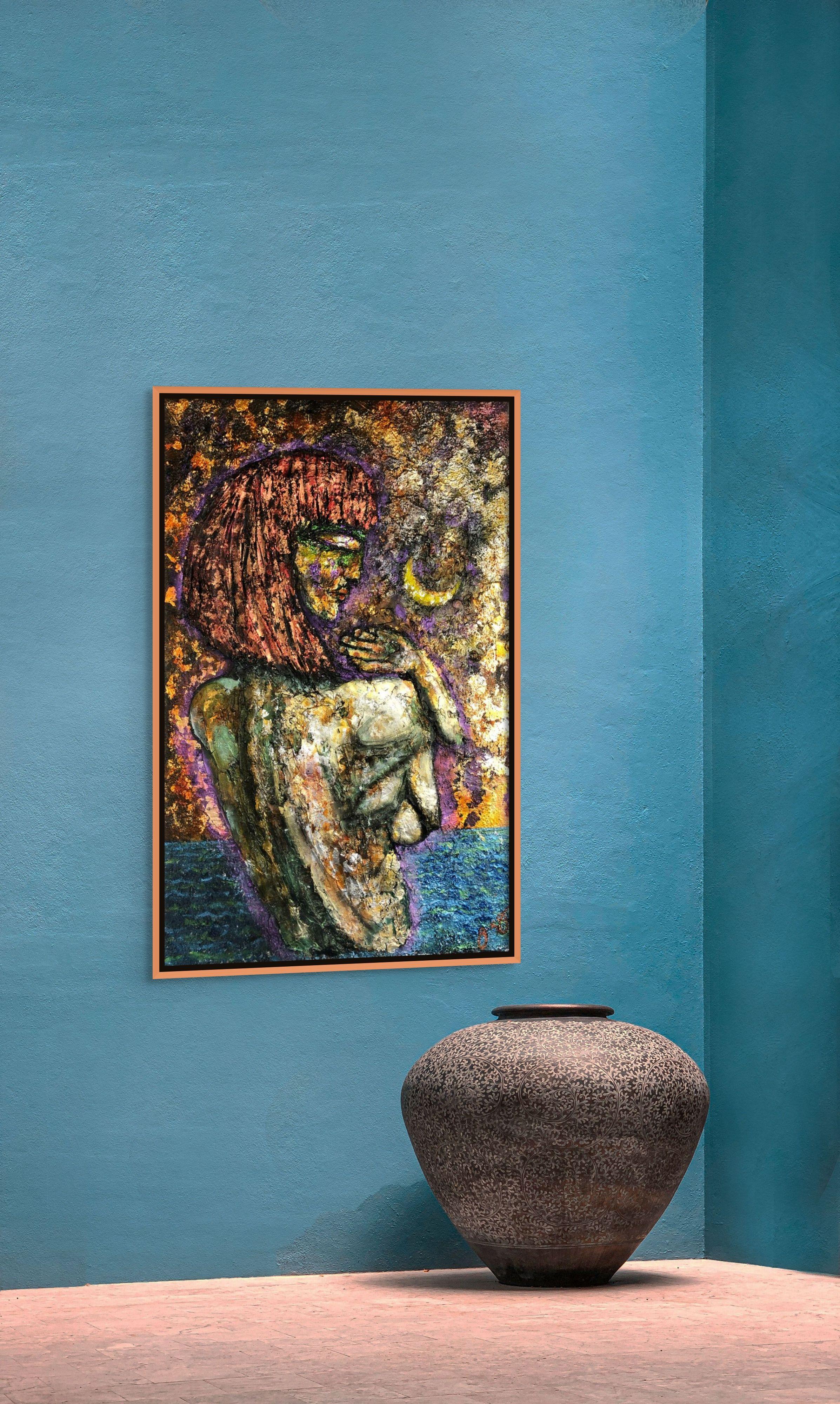 essen 52, Mixed Media on Canvas For Sale 1