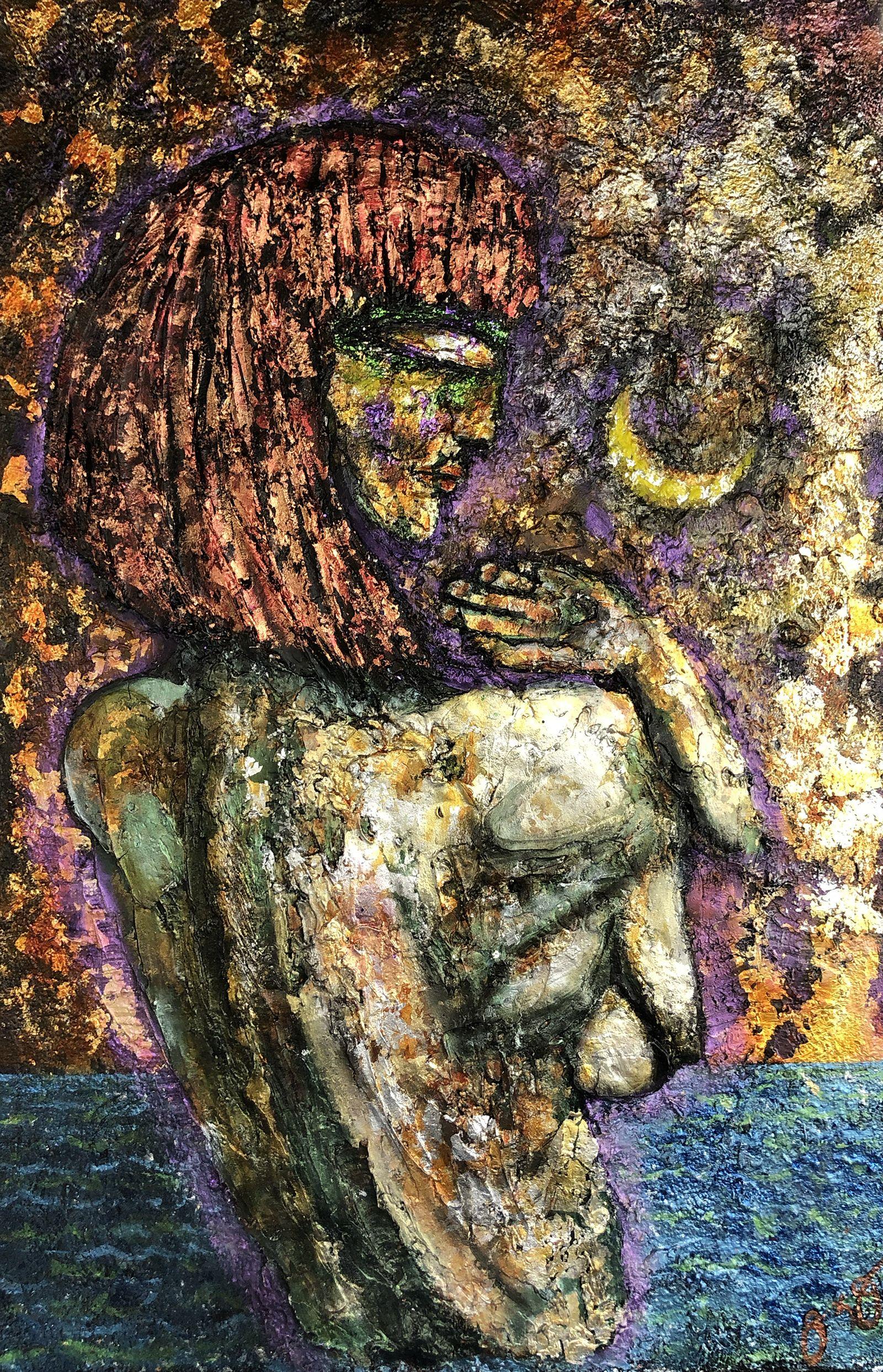 essen 52, Mixed Media on Canvas - Mixed Media Art by Jason Lincoln Jeffers
