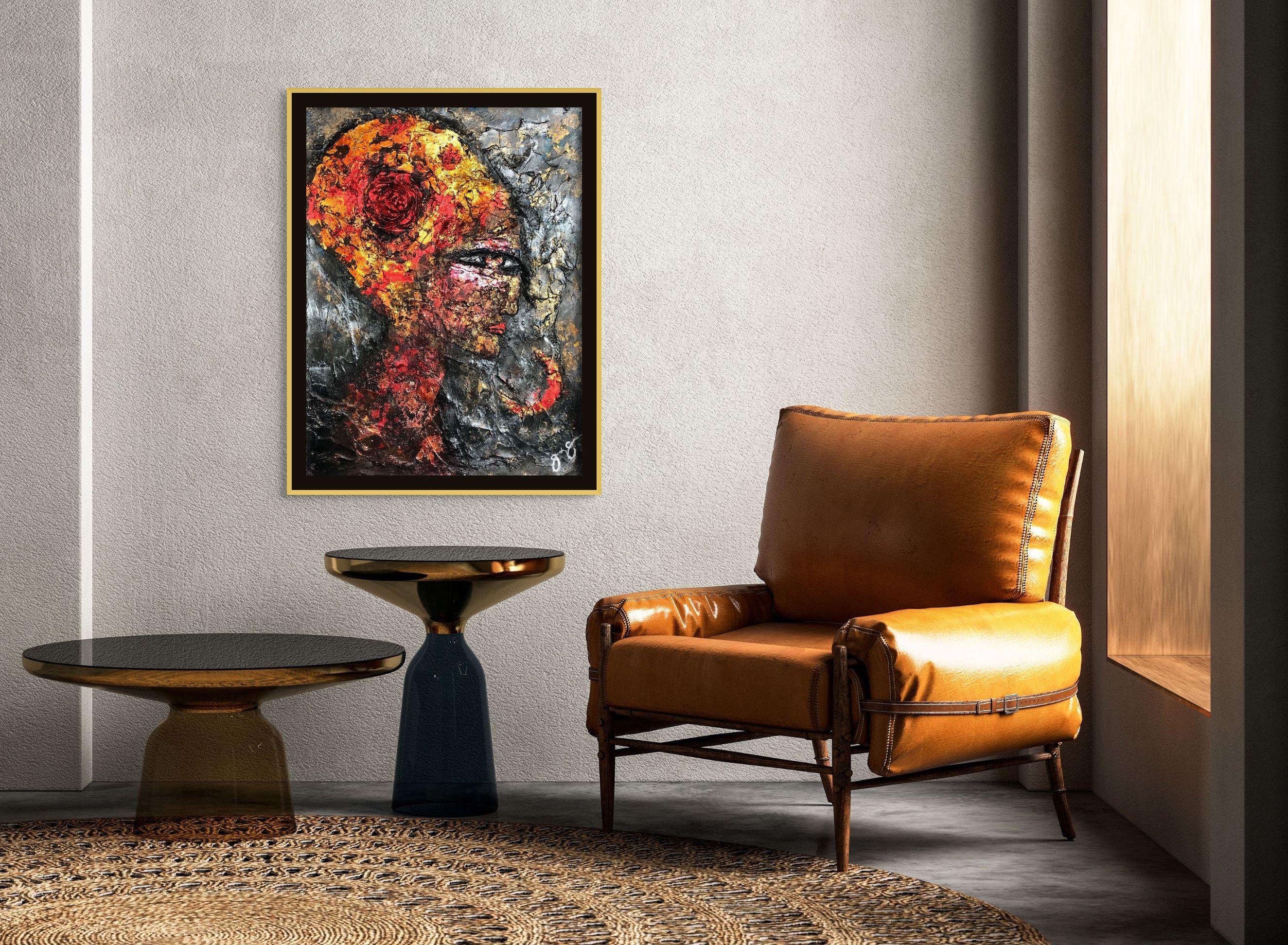 essen 53, Mixed Media on Canvas For Sale 2