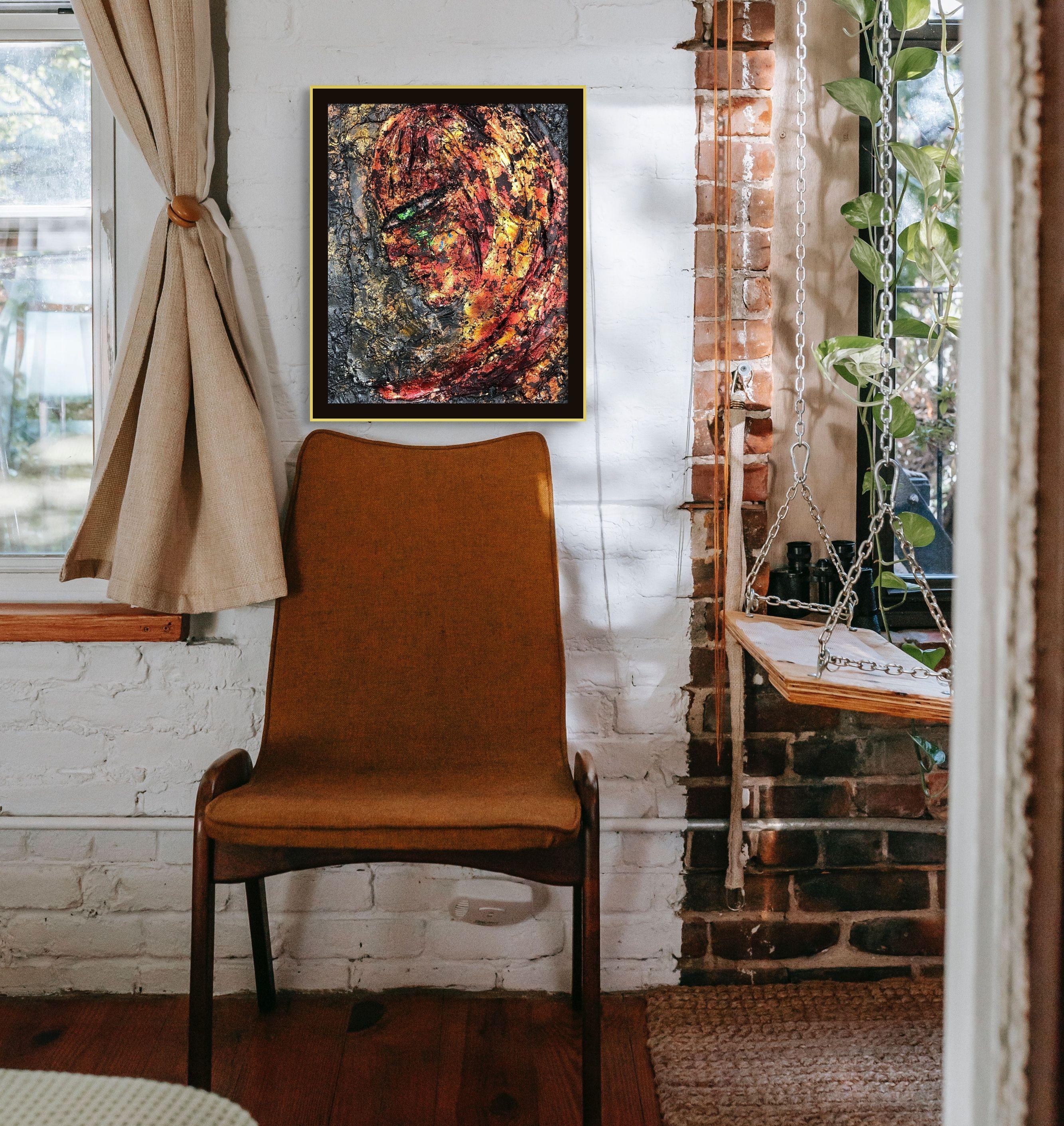 essen 54, Mixed Media on Canvas For Sale 2