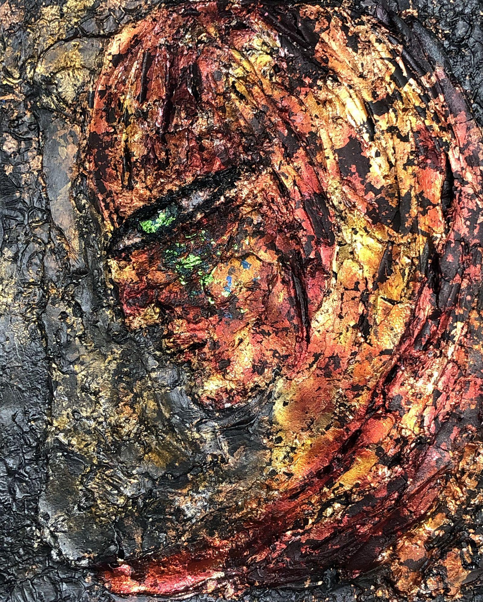 essen 54, Mixed Media on Canvas - Mixed Media Art by Jason Lincoln Jeffers
