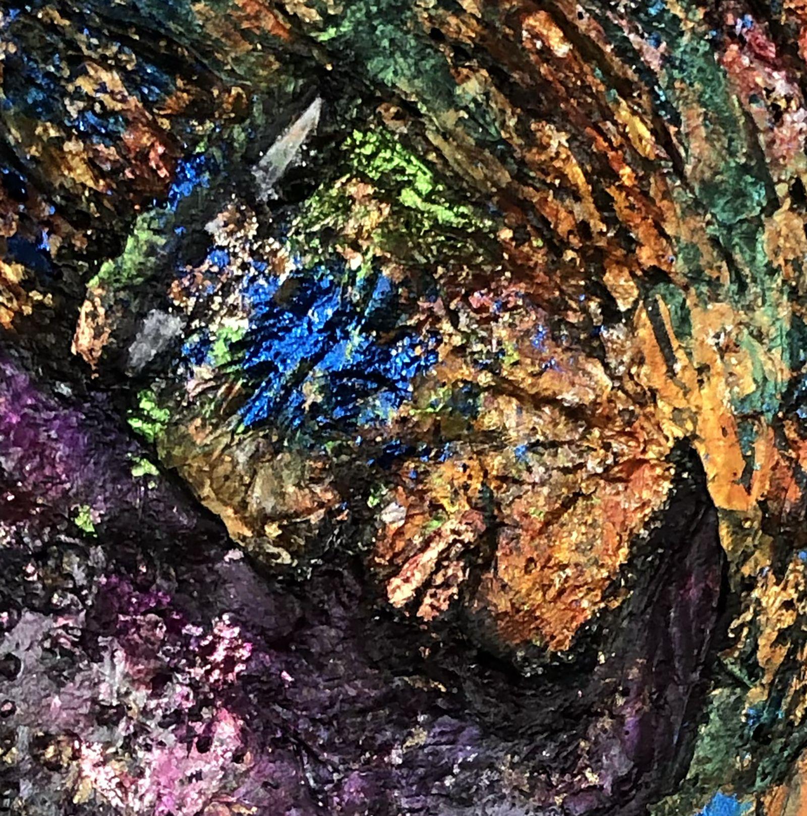 essen 55, Mixed Media on Canvas - Abstract Expressionist Mixed Media Art by Jason Lincoln Jeffers