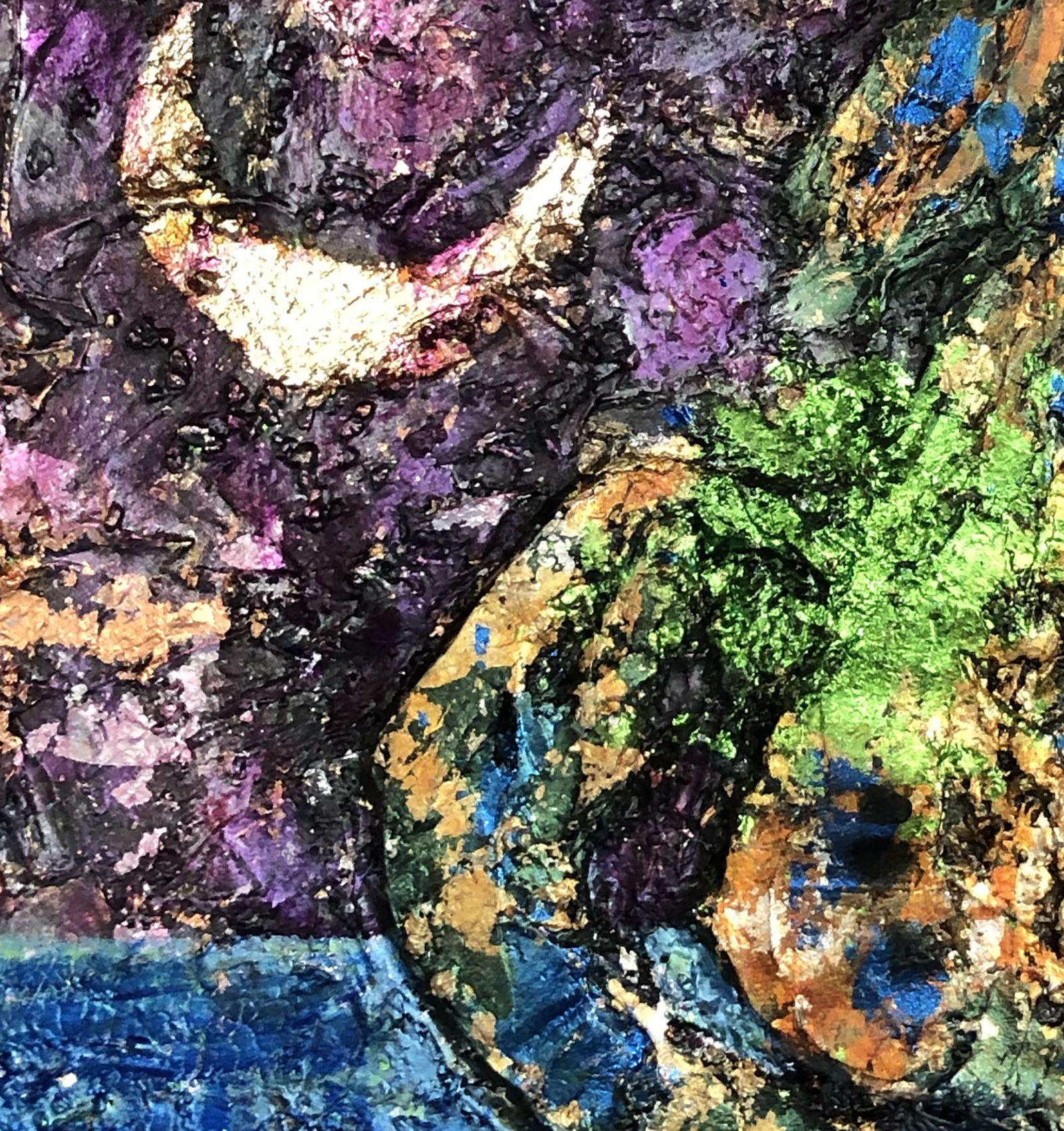 essen 55, Mixed Media on Canvas For Sale 1