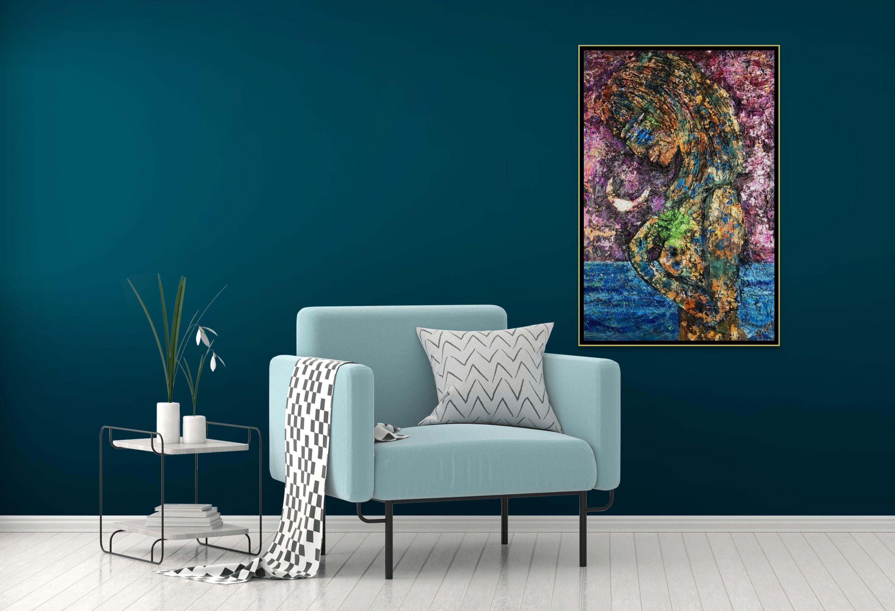 essen 55, Mixed Media on Canvas For Sale 2