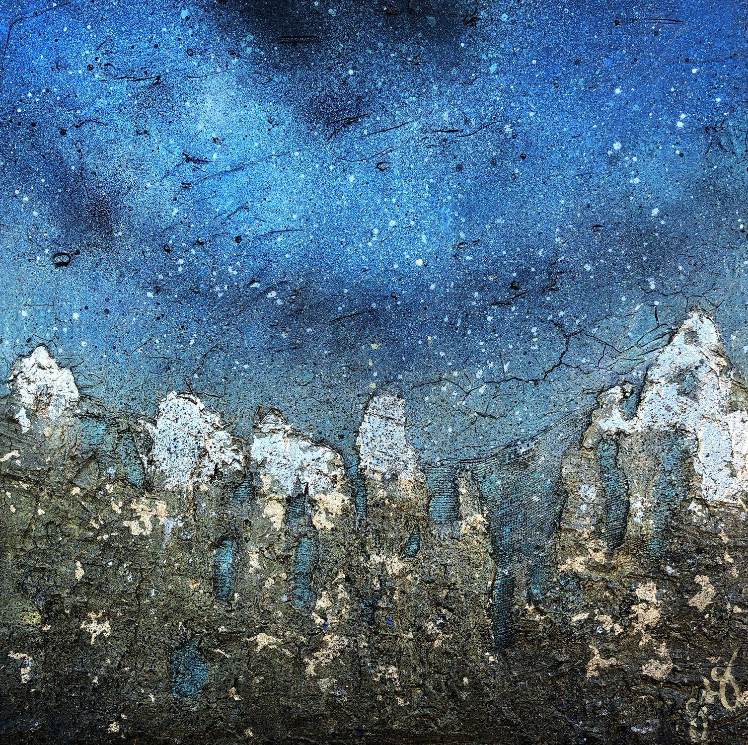 gaia 12., Mixed Media on Canvas - Mixed Media Art by Jason Lincoln Jeffers