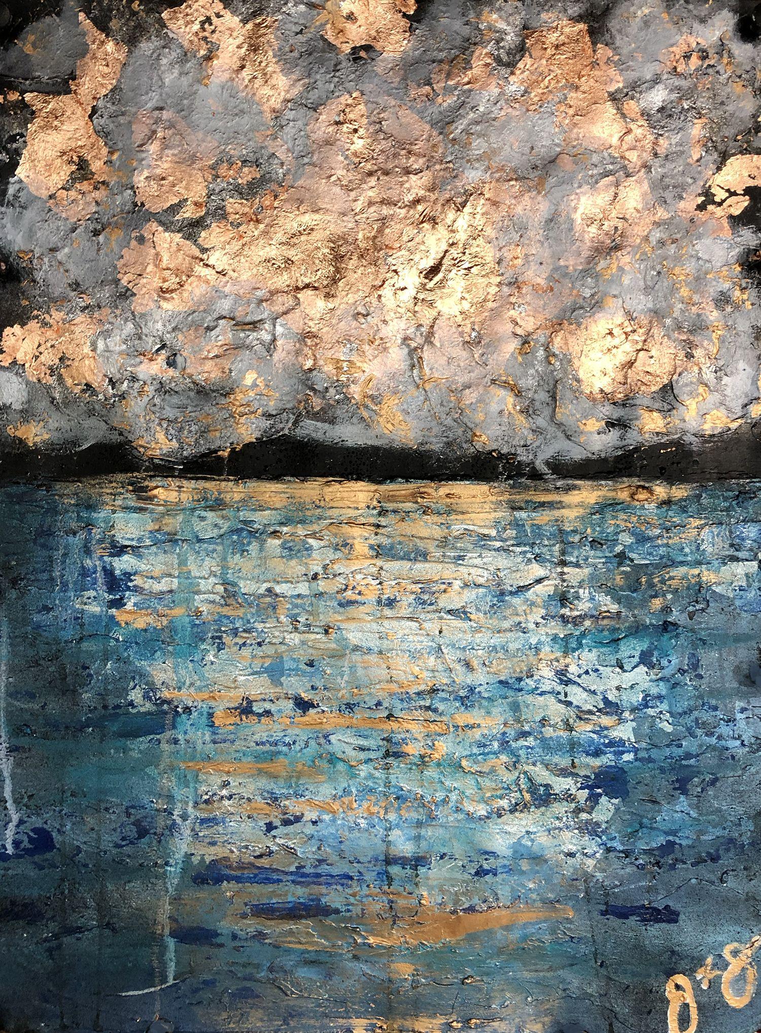 gaia 61, Techniques mixtes sur papier - Mixed Media Art de Jason Lincoln Jeffers