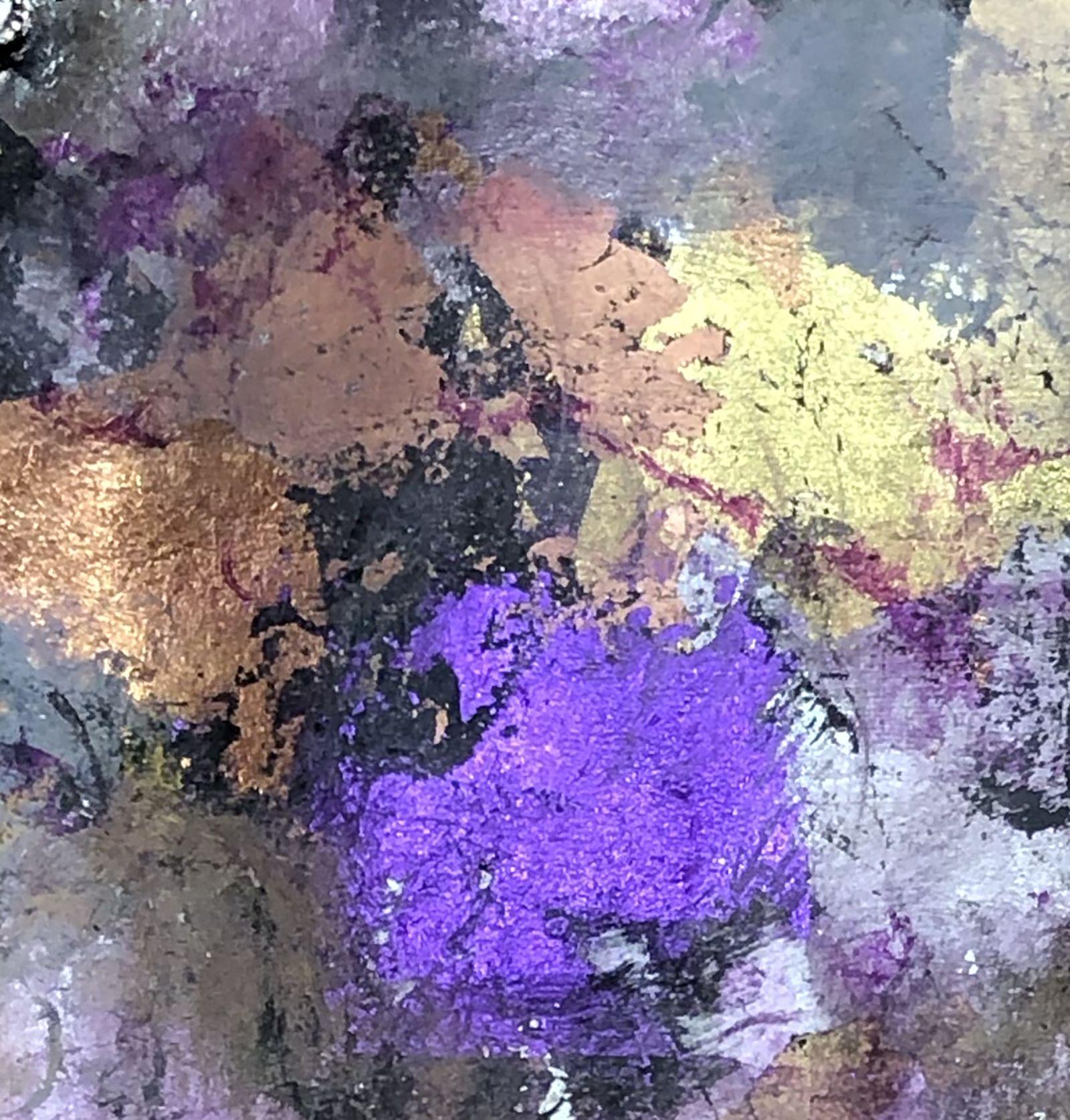 gaia 65, tecnica mista su carta - Mixed Media Art Espressionismo astratto di Jason Lincoln Jeffers