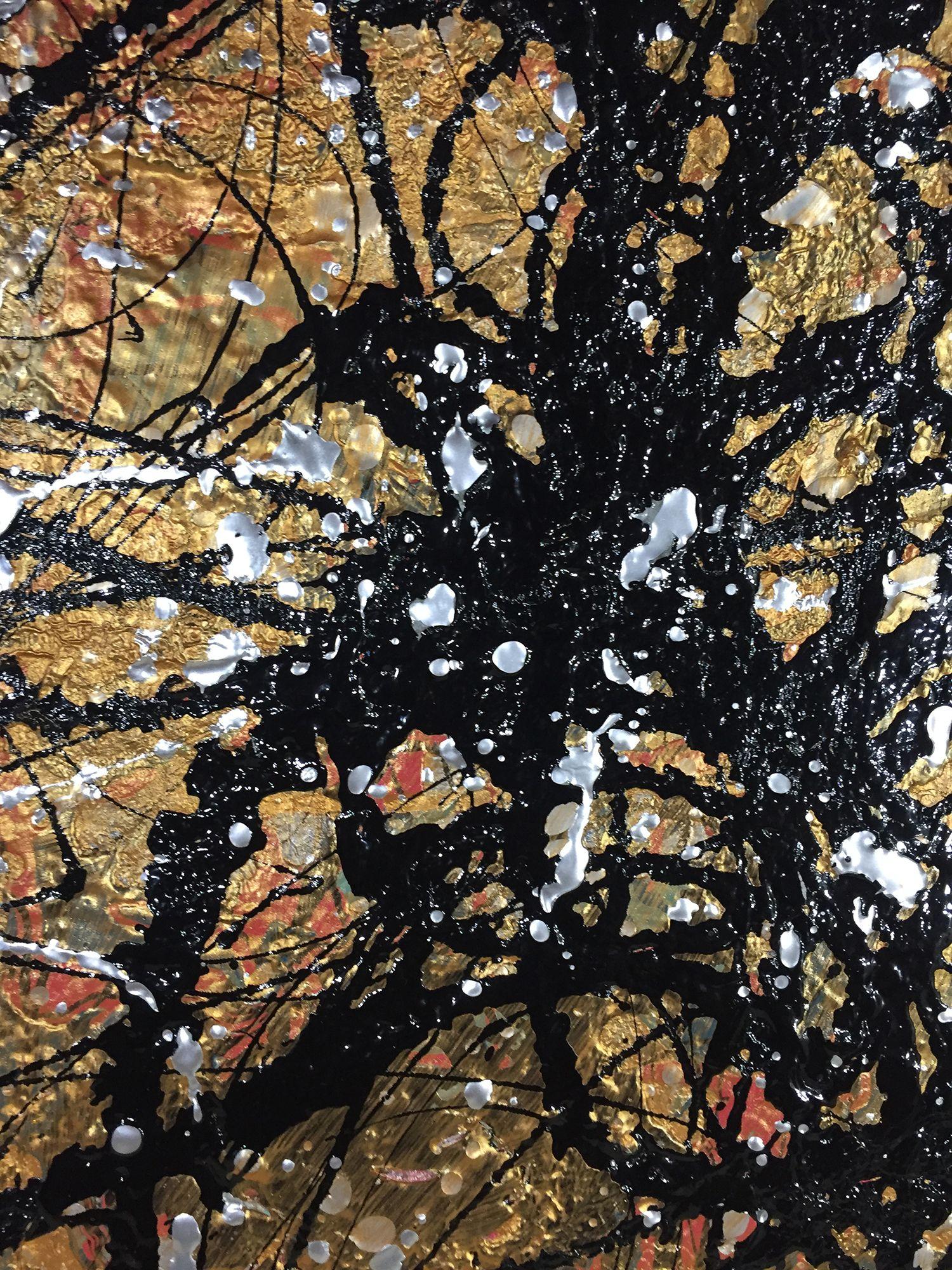 galaxy 22., Mixed Media on Paper - Abstract Mixed Media Art by Jason Lincoln Jeffers