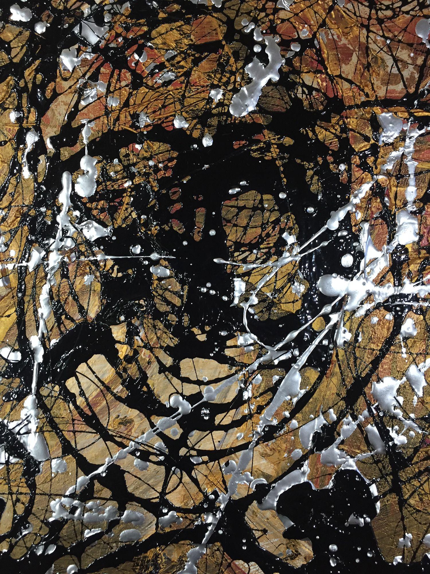 galaxy 28., Mixed Media on Paper (Abstrakt), Mixed Media Art, von Jason Lincoln Jeffers
