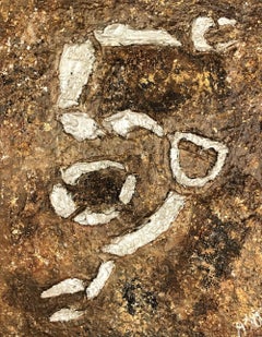 glyph 43, Mixed Media on Canvas