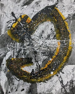 glyph 85., Mixed Media on Paper