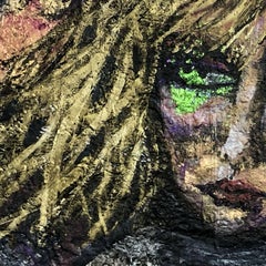 joan of arc, Technique mixte sur papier