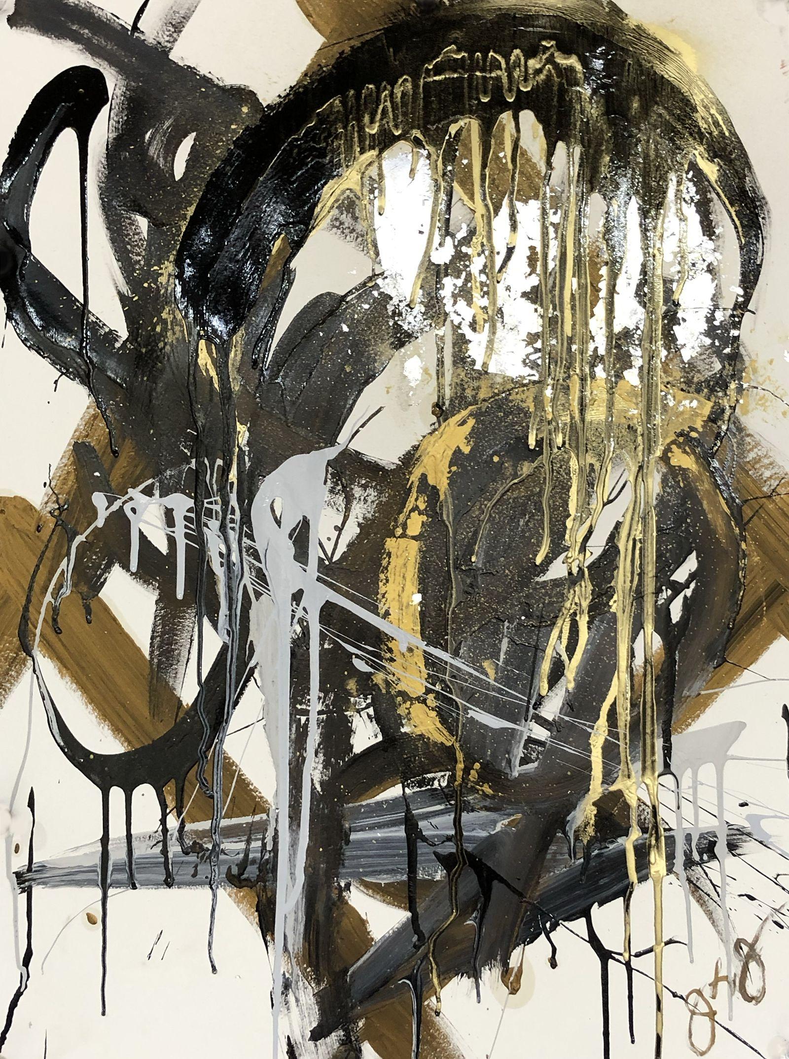 multiverse 31, Mixed Media on Paper - Mixed Media Art by Jason Lincoln Jeffers