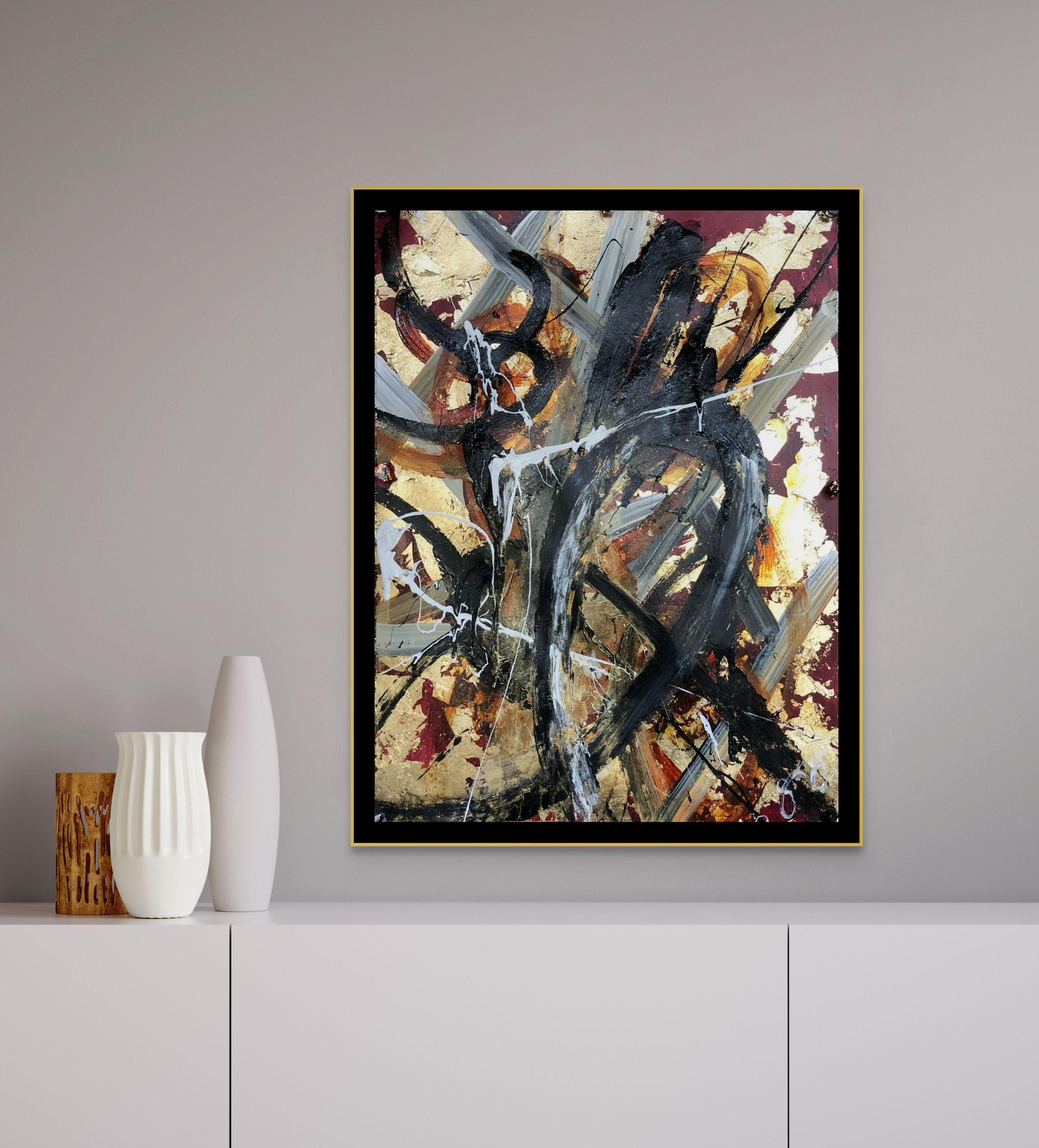 multiverse 50, Mixed Media on Paper For Sale 2