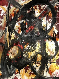 multiverse 51, Mixed Media on Paper