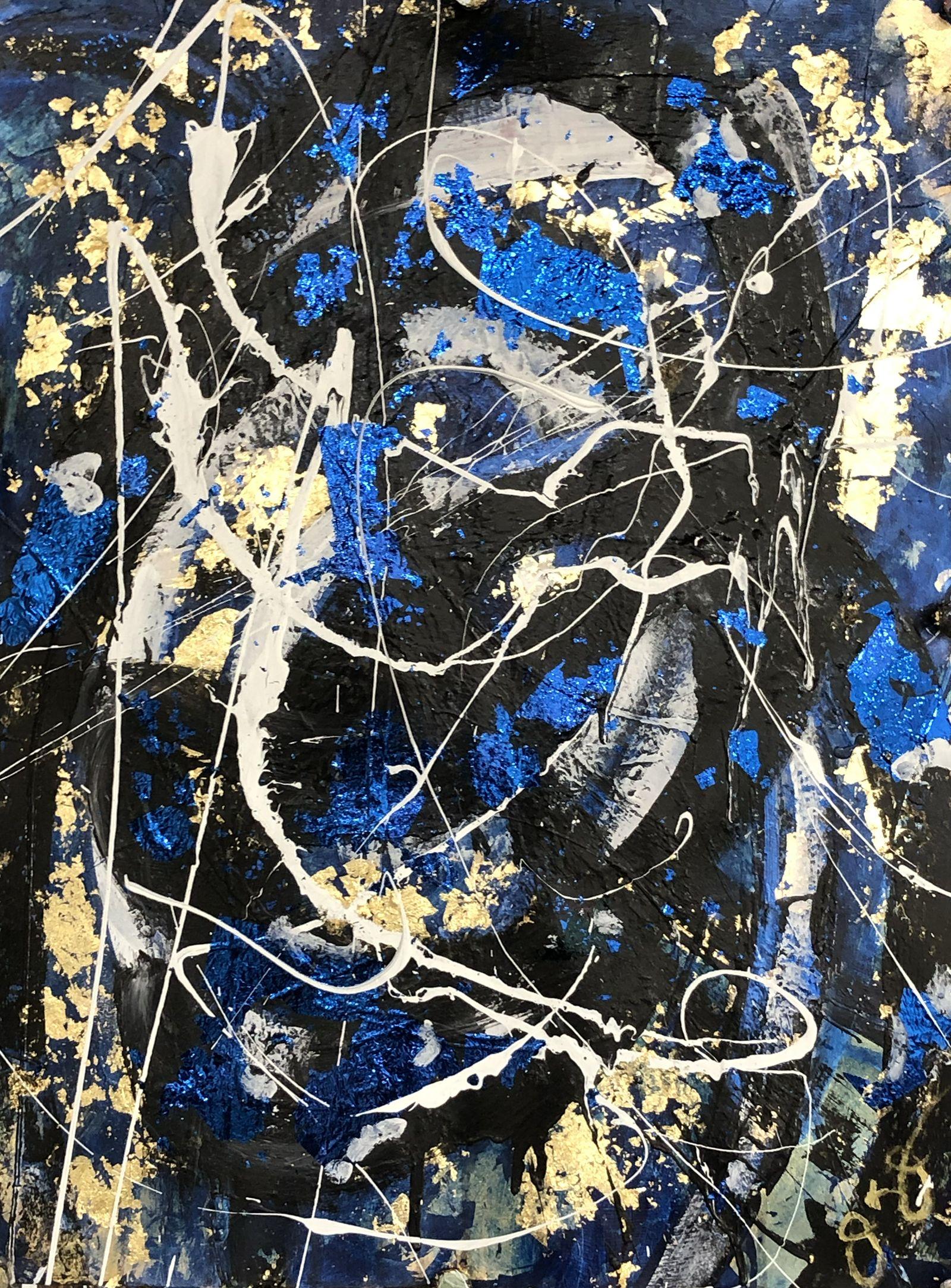 multiverse 52, Mixed Media on Paper - Mixed Media Art by Jason Lincoln Jeffers
