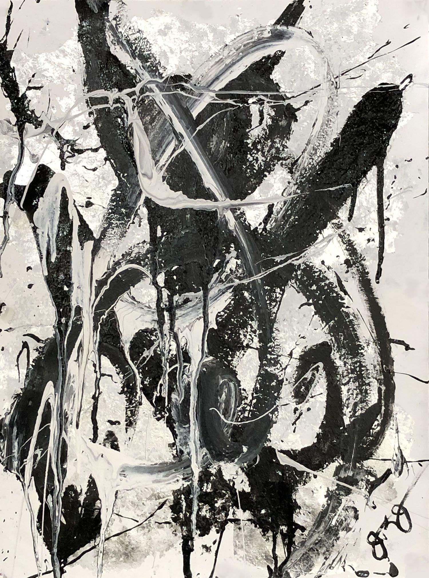 multiverse 56, Mixed Media on Paper - Mixed Media Art by Jason Lincoln Jeffers