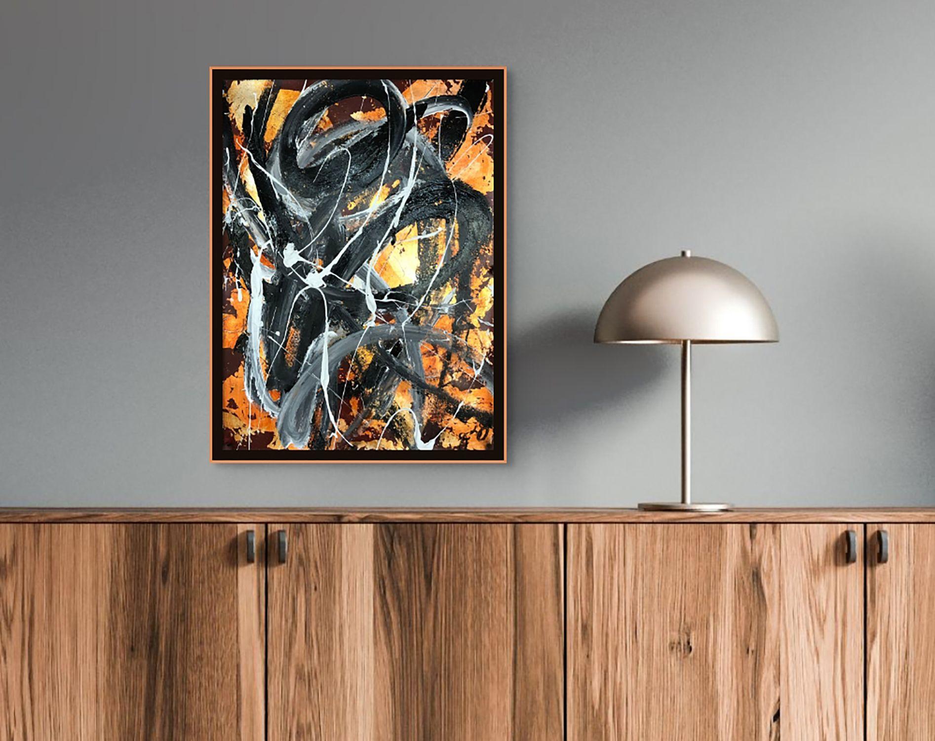 multiverse 57, Mixed Media on Paper For Sale 1