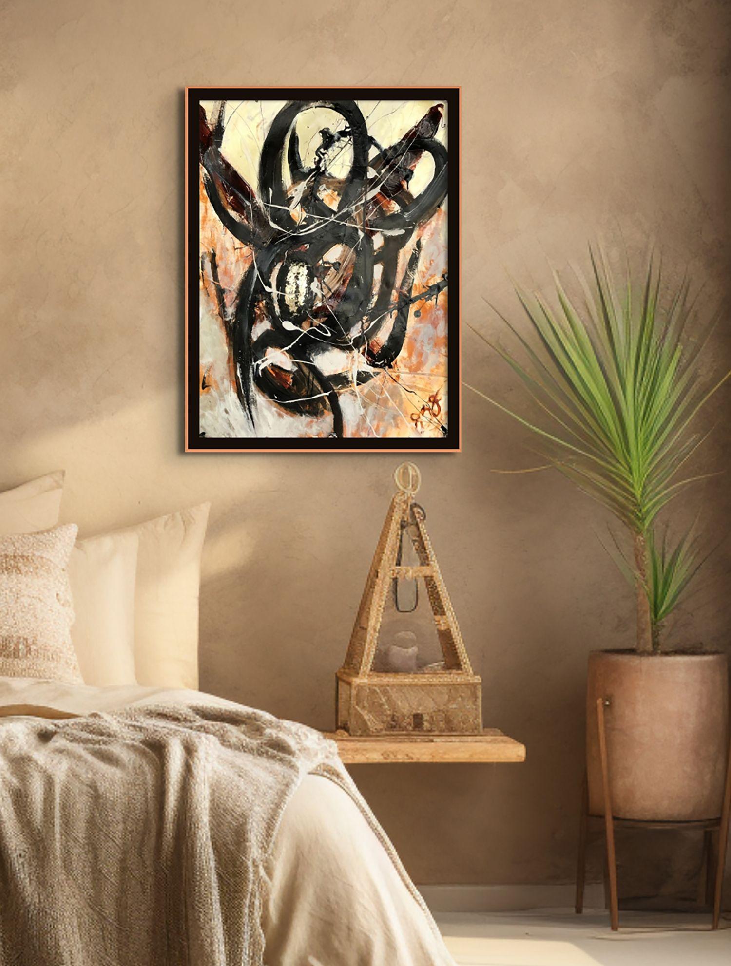 multiverse 58, Mixed Media on Paper For Sale 1