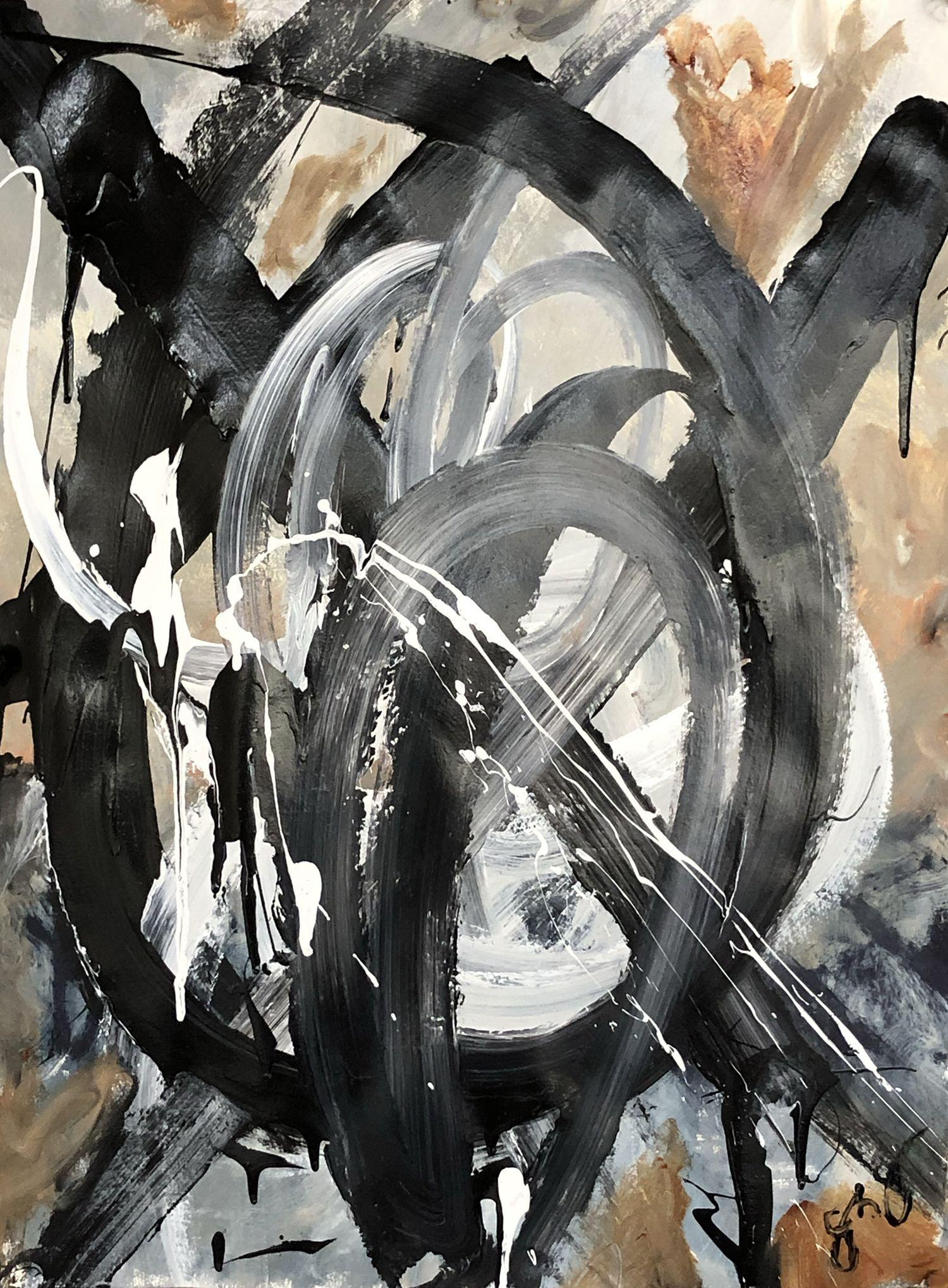 multiverse 59, Mixed Media on Paper - Mixed Media Art by Jason Lincoln Jeffers