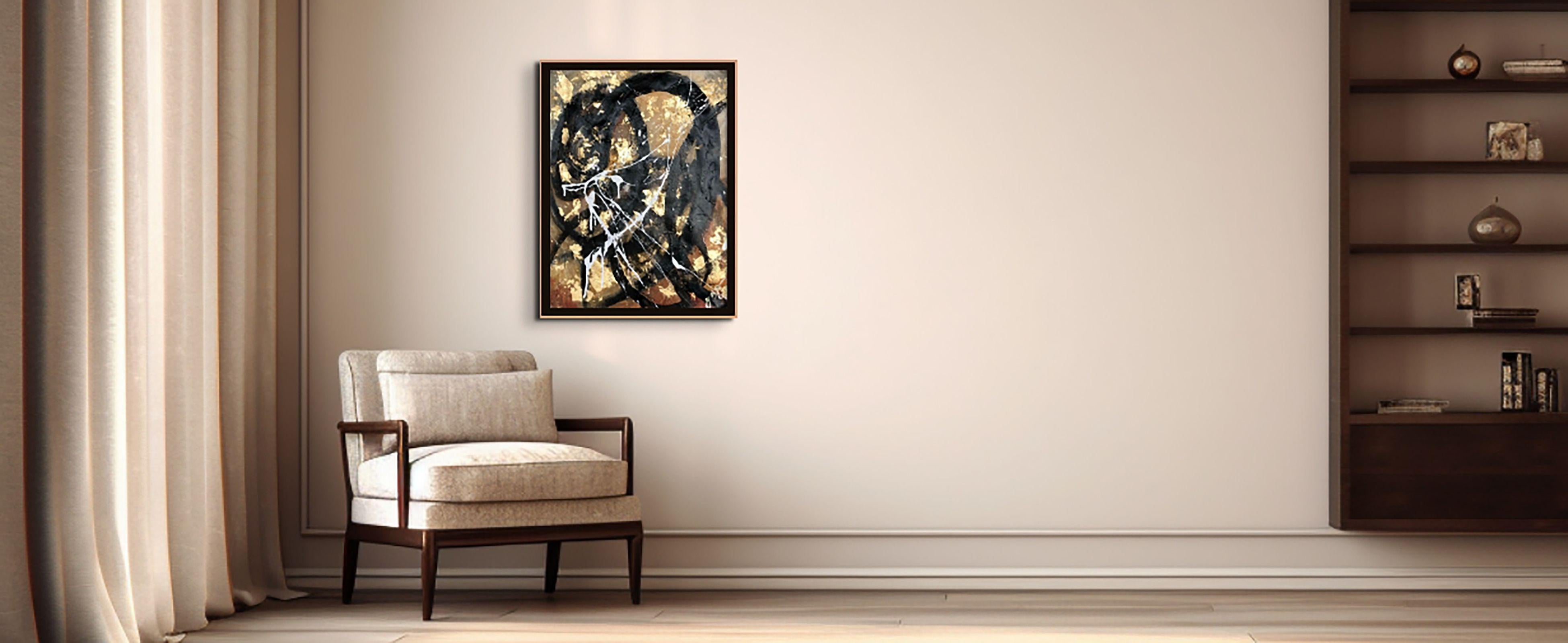 multiverse 61, Mixed Media on Paper For Sale 2