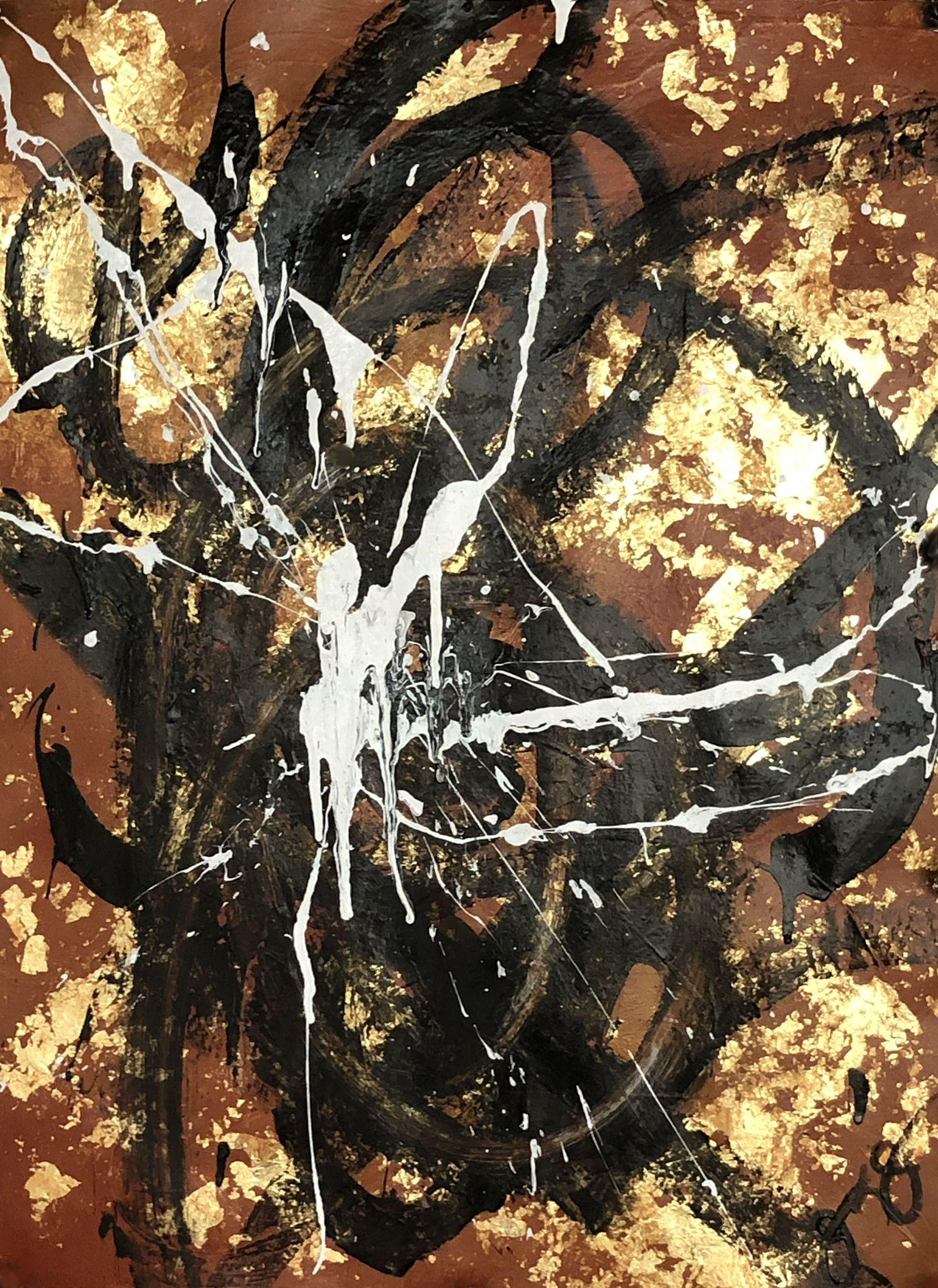multiverse 62, Mixed Media on Paper - Mixed Media Art by Jason Lincoln Jeffers