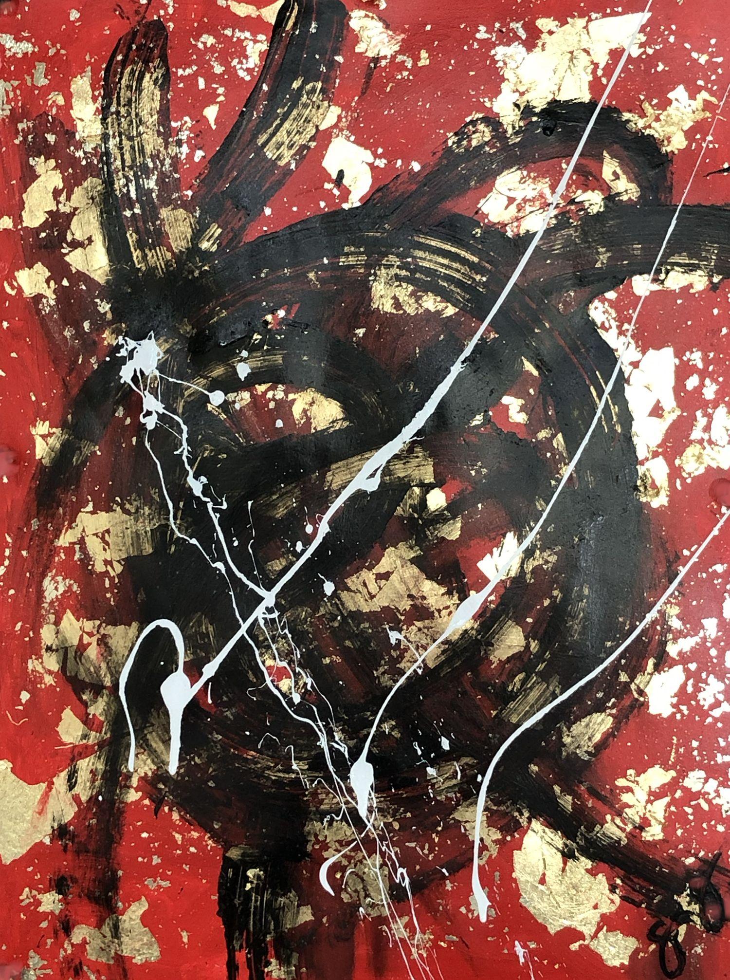 multiverse 64, Mixed Media on Paper - Mixed Media Art by Jason Lincoln Jeffers