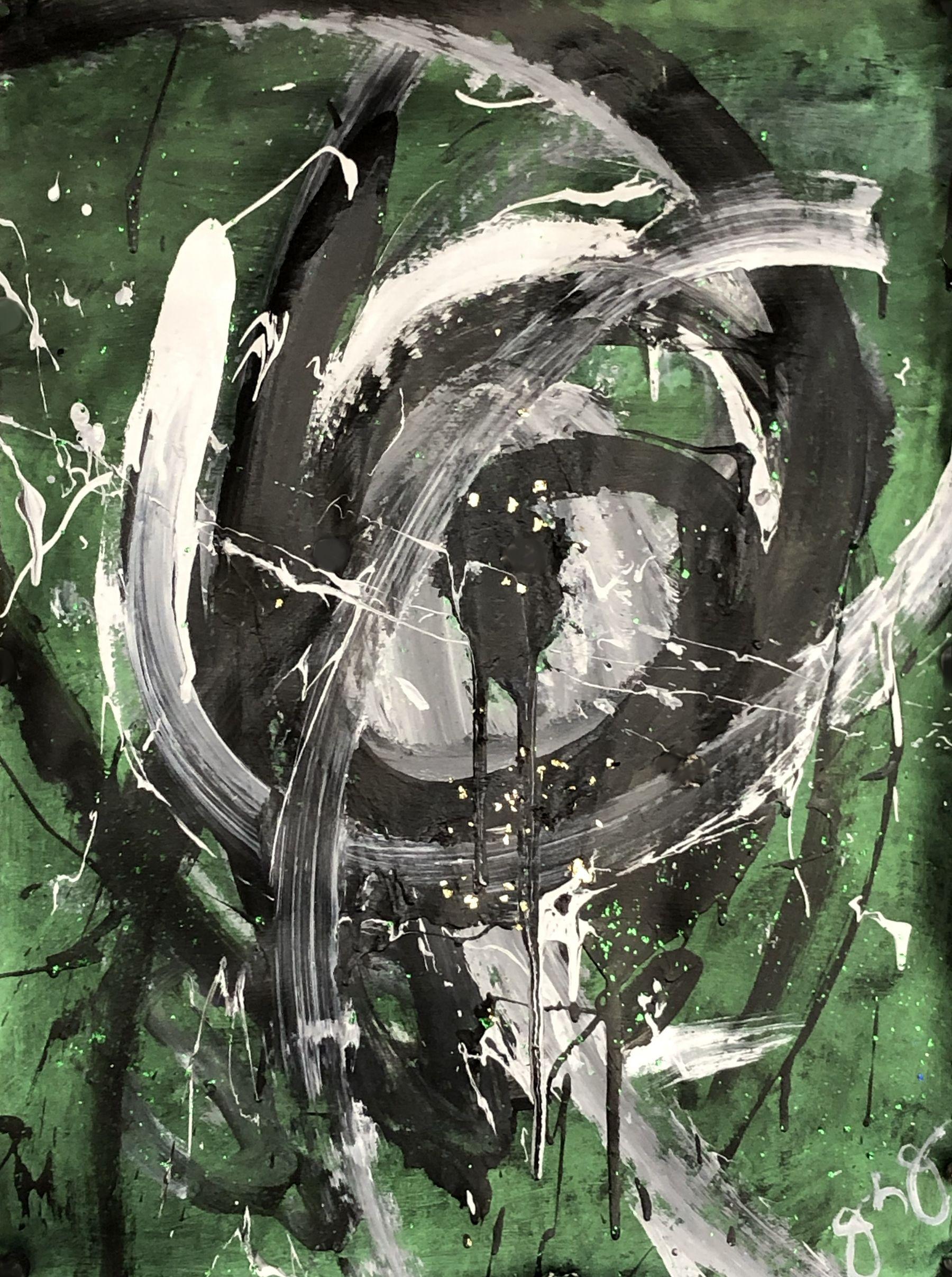 multiverse 66, Mixed Media on Paper - Mixed Media Art by Jason Lincoln Jeffers