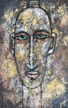 nommo 4., Mixed Media on Canvas