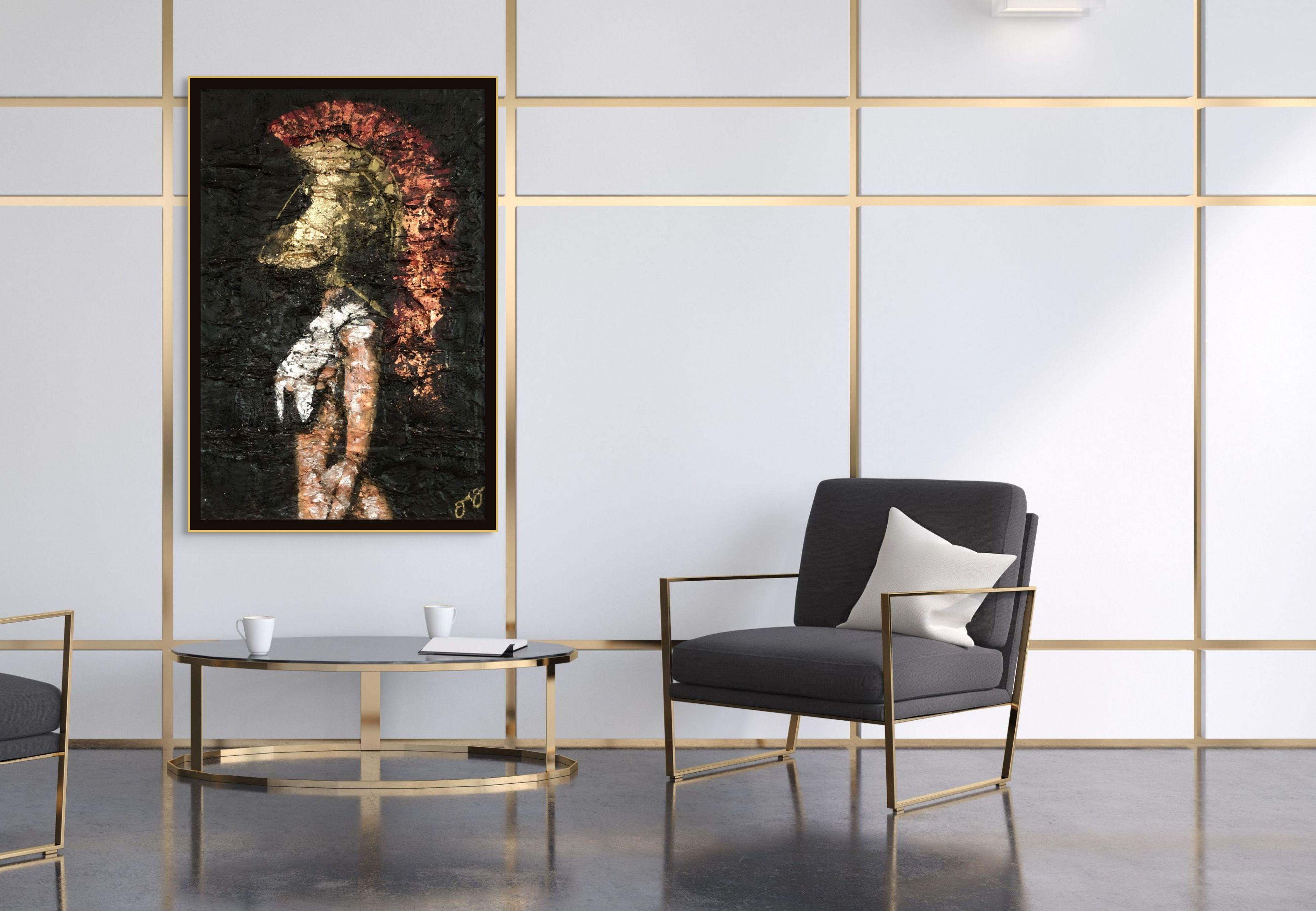 pallas athena 2, Mixed Media on Canvas For Sale 2