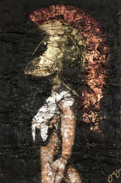 pallas athena 2, Mixed Media on Canvas