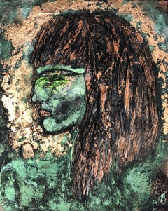 quan yin 6, Mixed Media on Paper