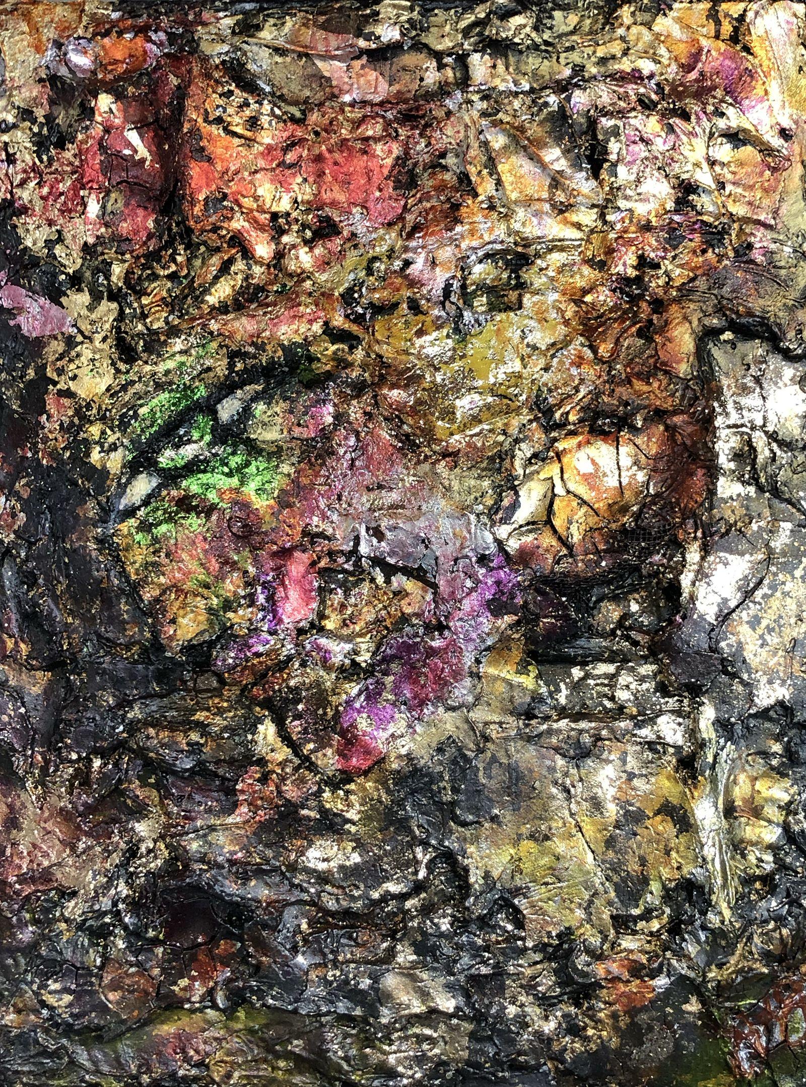quetzalcoatl 2, Mixed Media on Canvas - Mixed Media Art by Jason Lincoln Jeffers