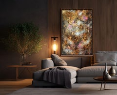 sérénité 11, Technique mixte sur toile