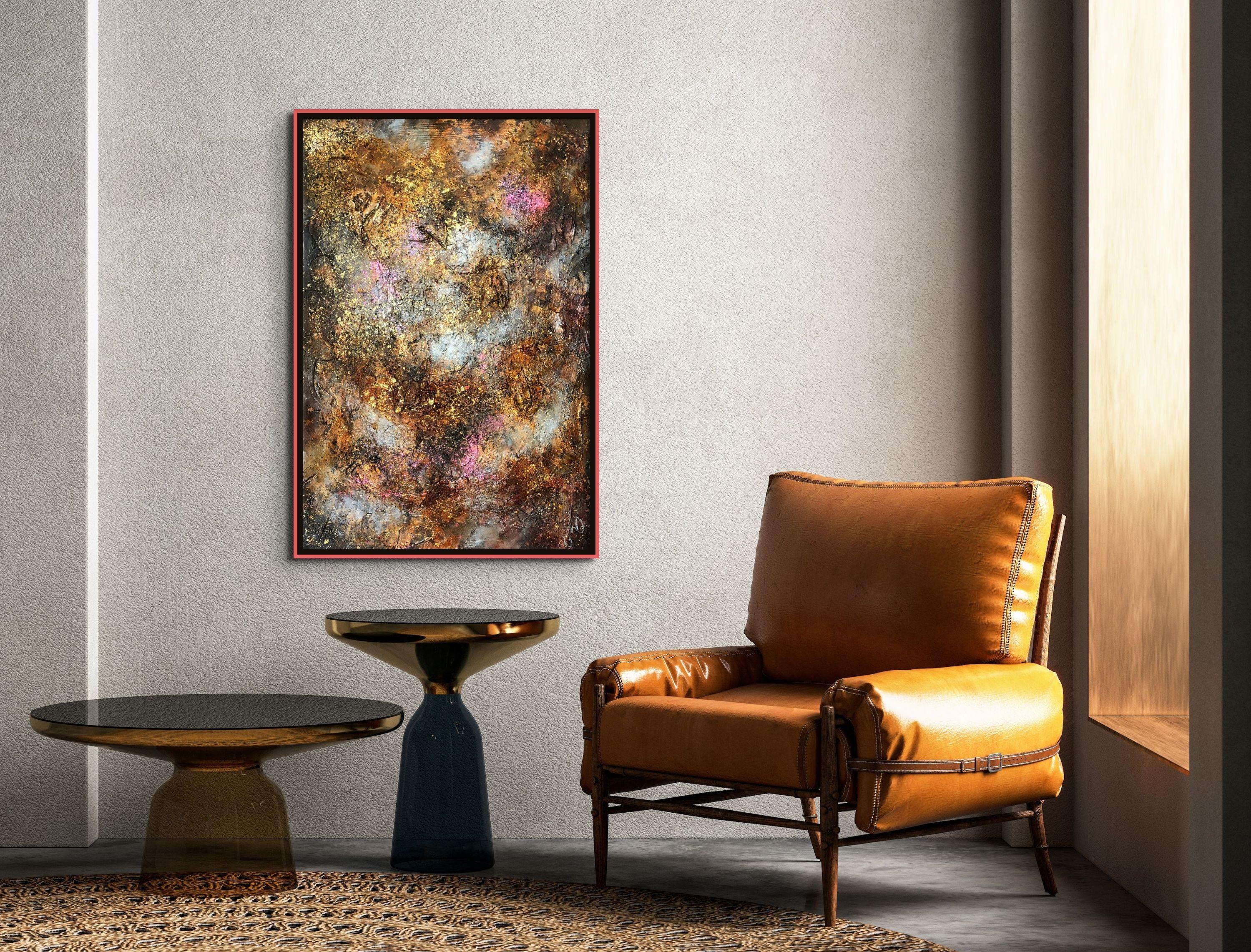 True peace can only come through the surrendering of the heart. With a brushstroke of elegance and a palette of tranquility, my artistic aim in this series is to explore the transformation of the soul. Decay and entropy of the fractured psyche are