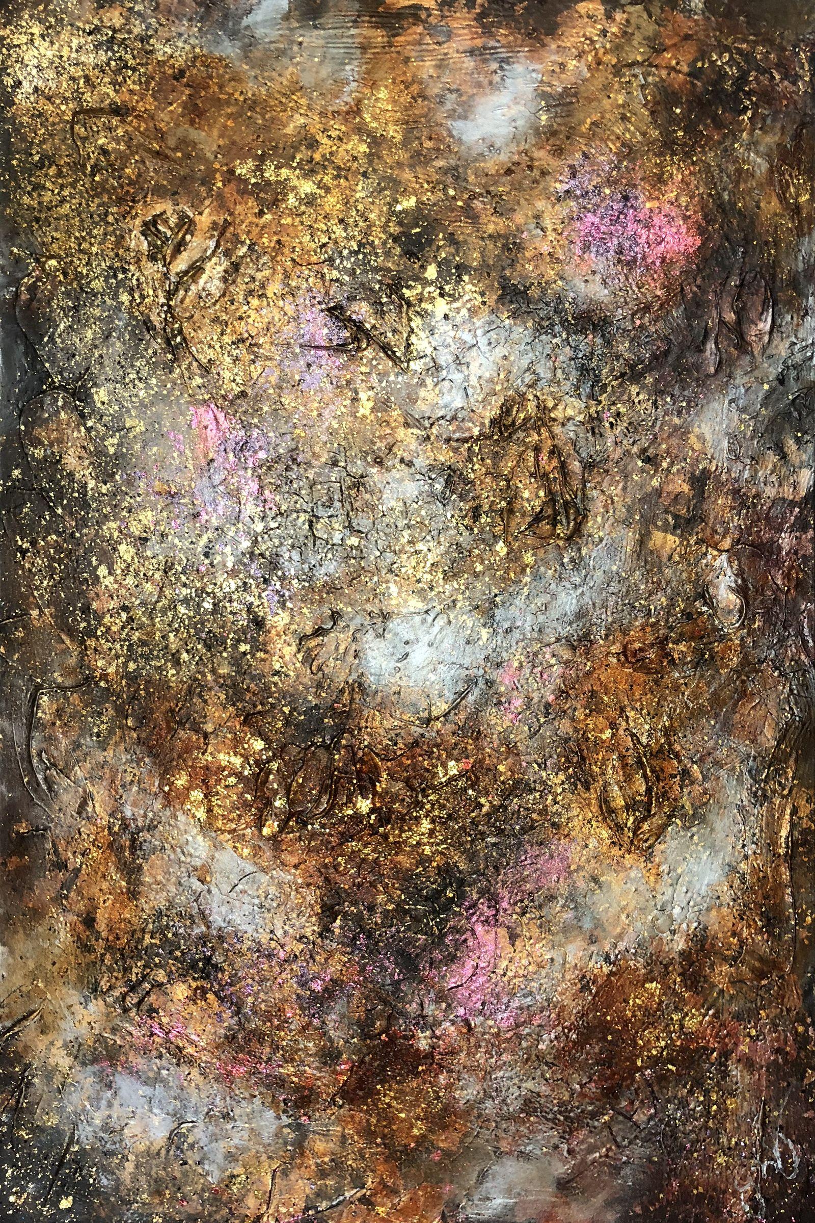 serenity 11, Mixed Media on Canvas - Mixed Media Art by Jason Lincoln Jeffers
