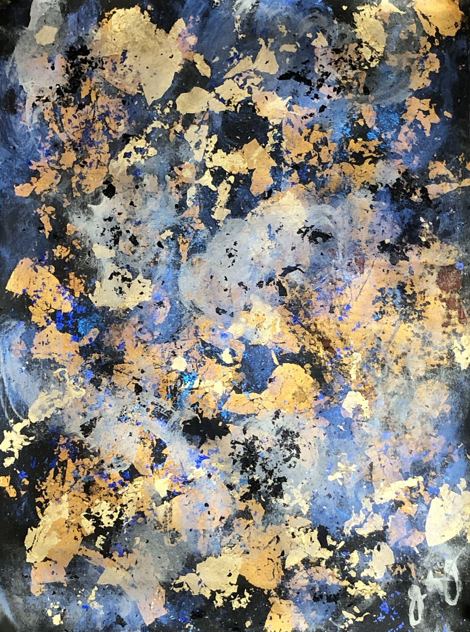 serenity 14, Mixed Media on Paper - Mixed Media Art by Jason Lincoln Jeffers