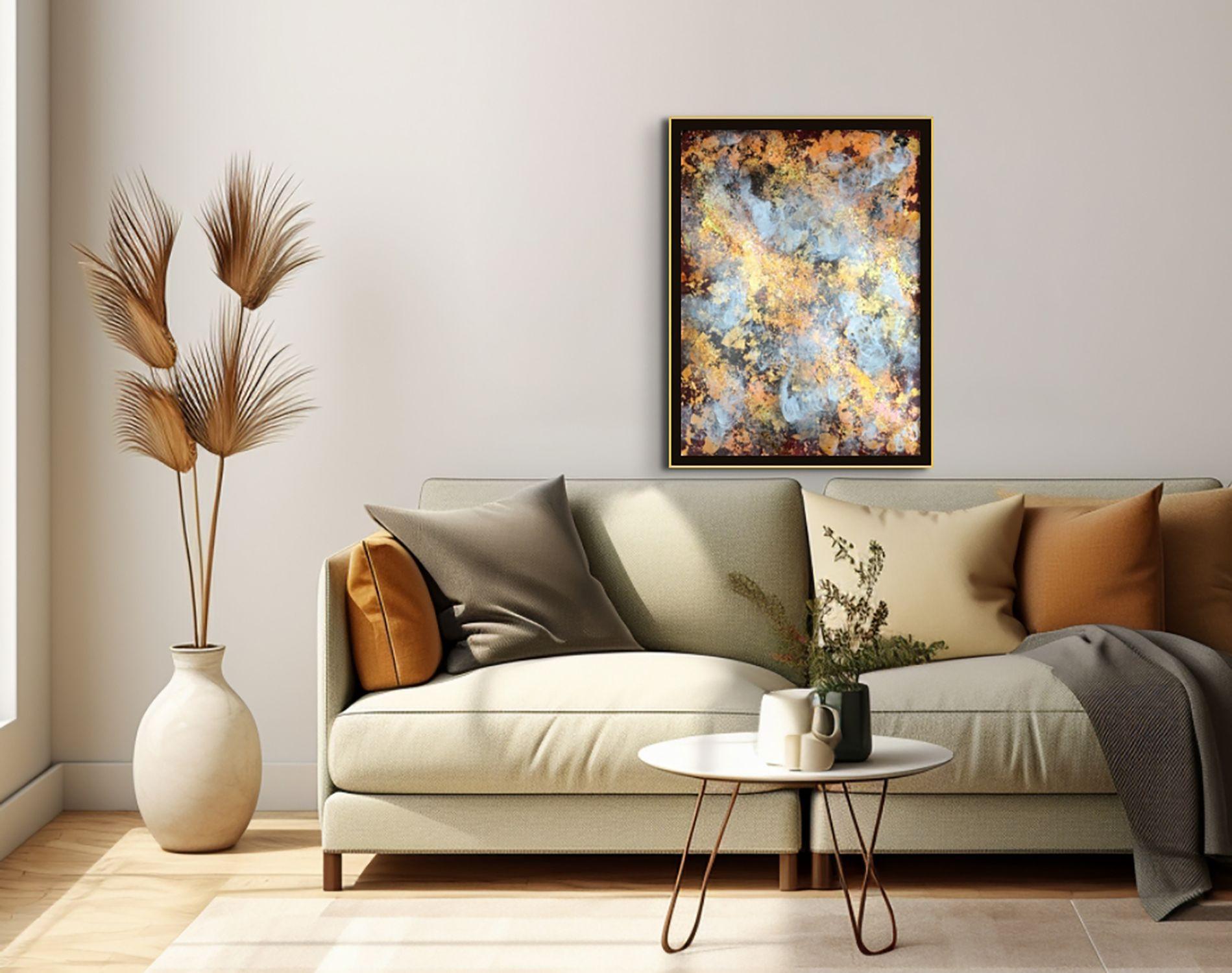 True peace can only come through the surrendering of the heart. With a brushstroke of elegance and a palette of tranquility, my artistic aim in this series is to explore the transformation of the soul. Decay and entropy of the fractured psyche are