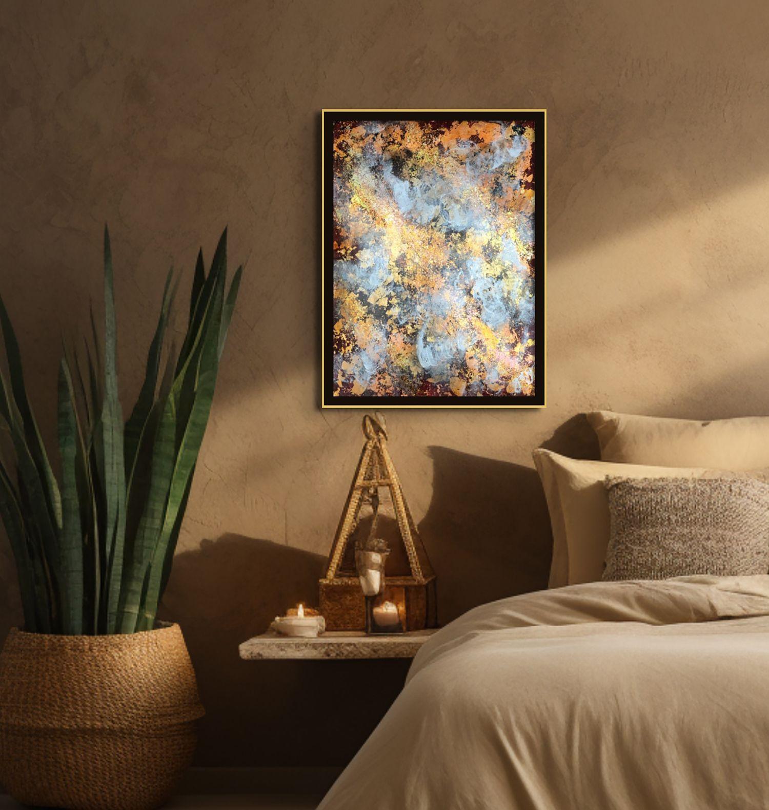 serenity 15, Mixed Media on Paper For Sale 2