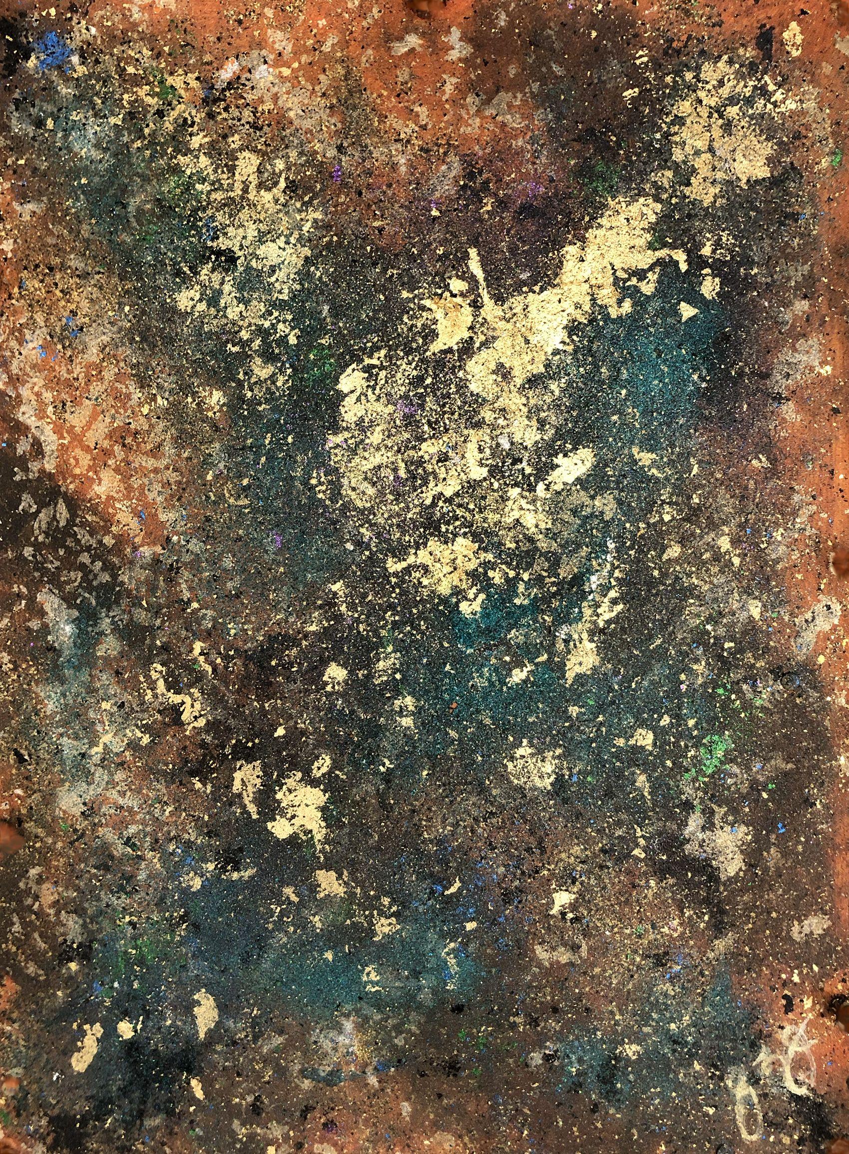 serenidad 17, Técnica mixta sobre papel - Mixed Media Art de Jason Lincoln Jeffers
