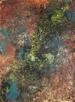 serenidad 21, Técnica mixta sobre papel