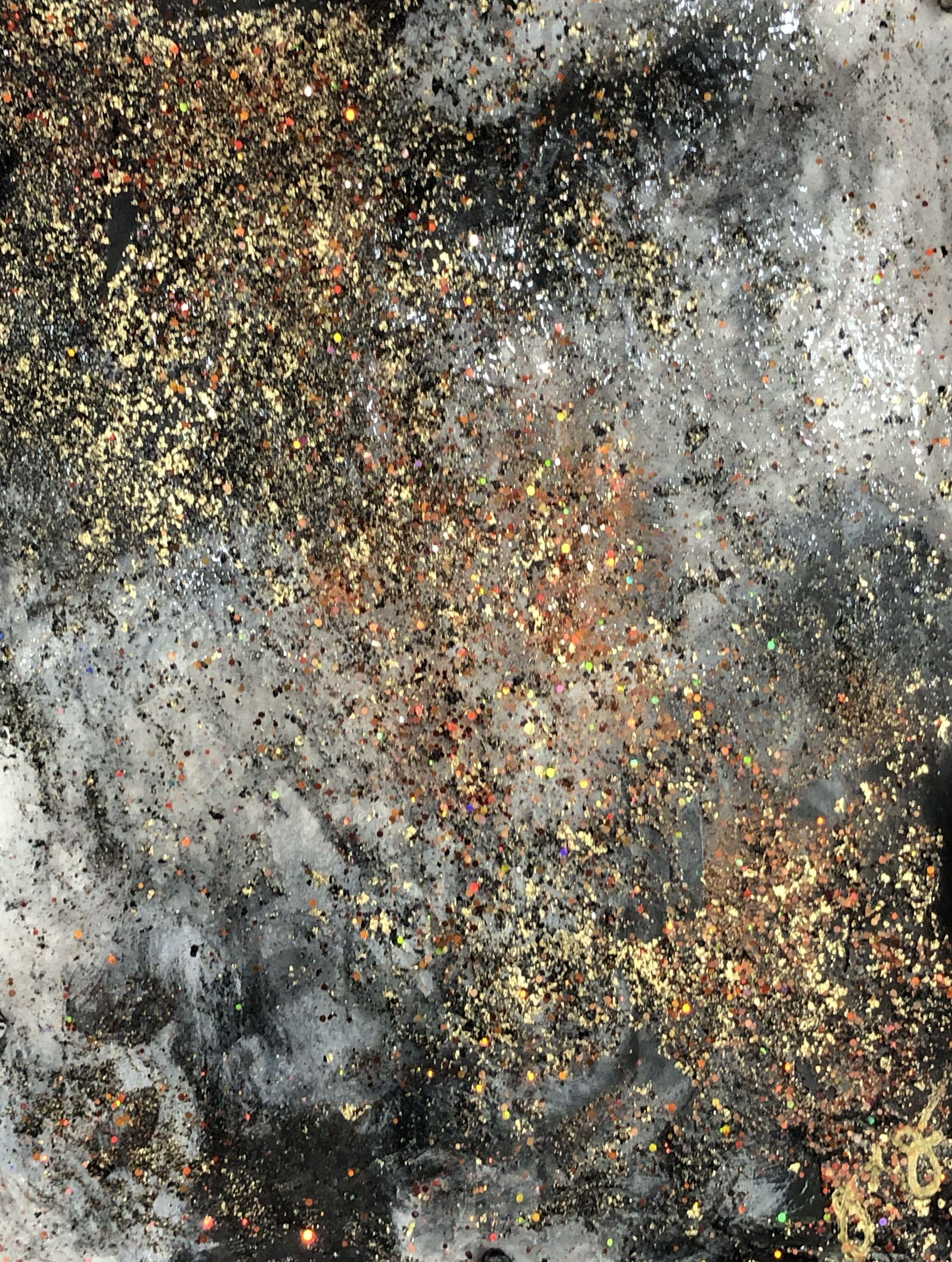 serenity 23, techniques mixtes sur papier