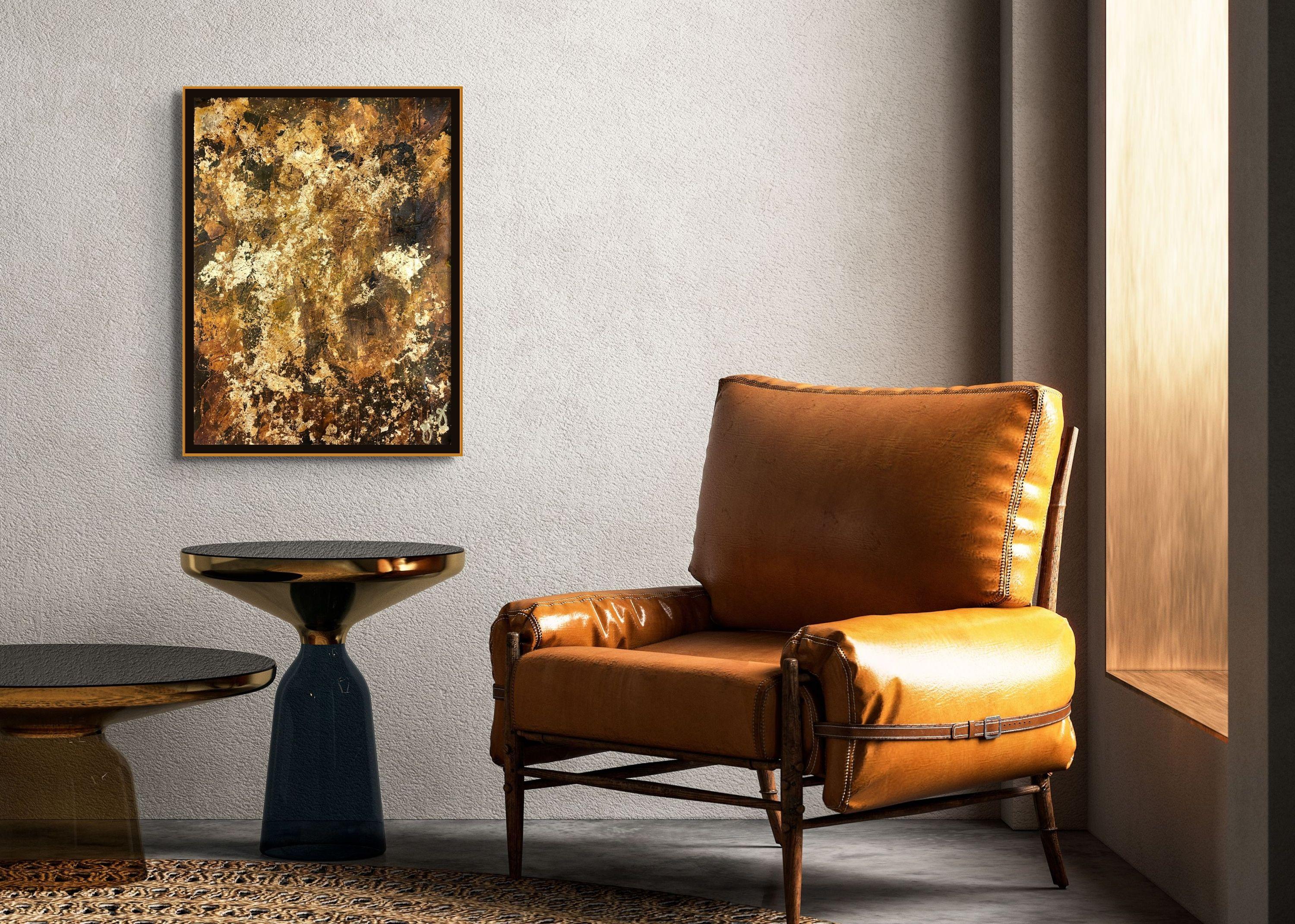 serenity 3, Mixed Media on Paper For Sale 1